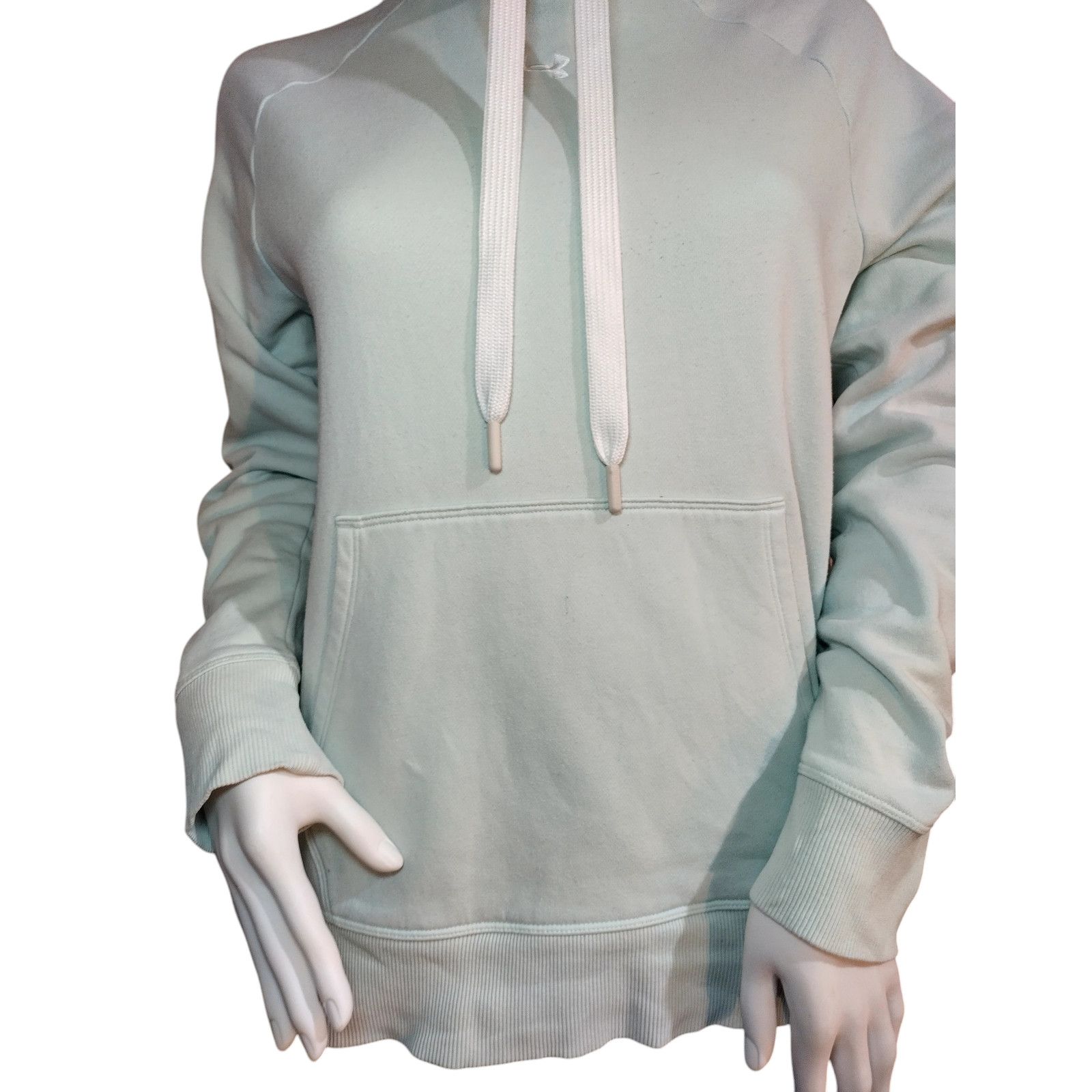 Under Armour Under Armour Womens Hooded Activewear Sweatshirt Blue Sz S/M Size S / US 4 / IT 40 - 2 Thumbnail
