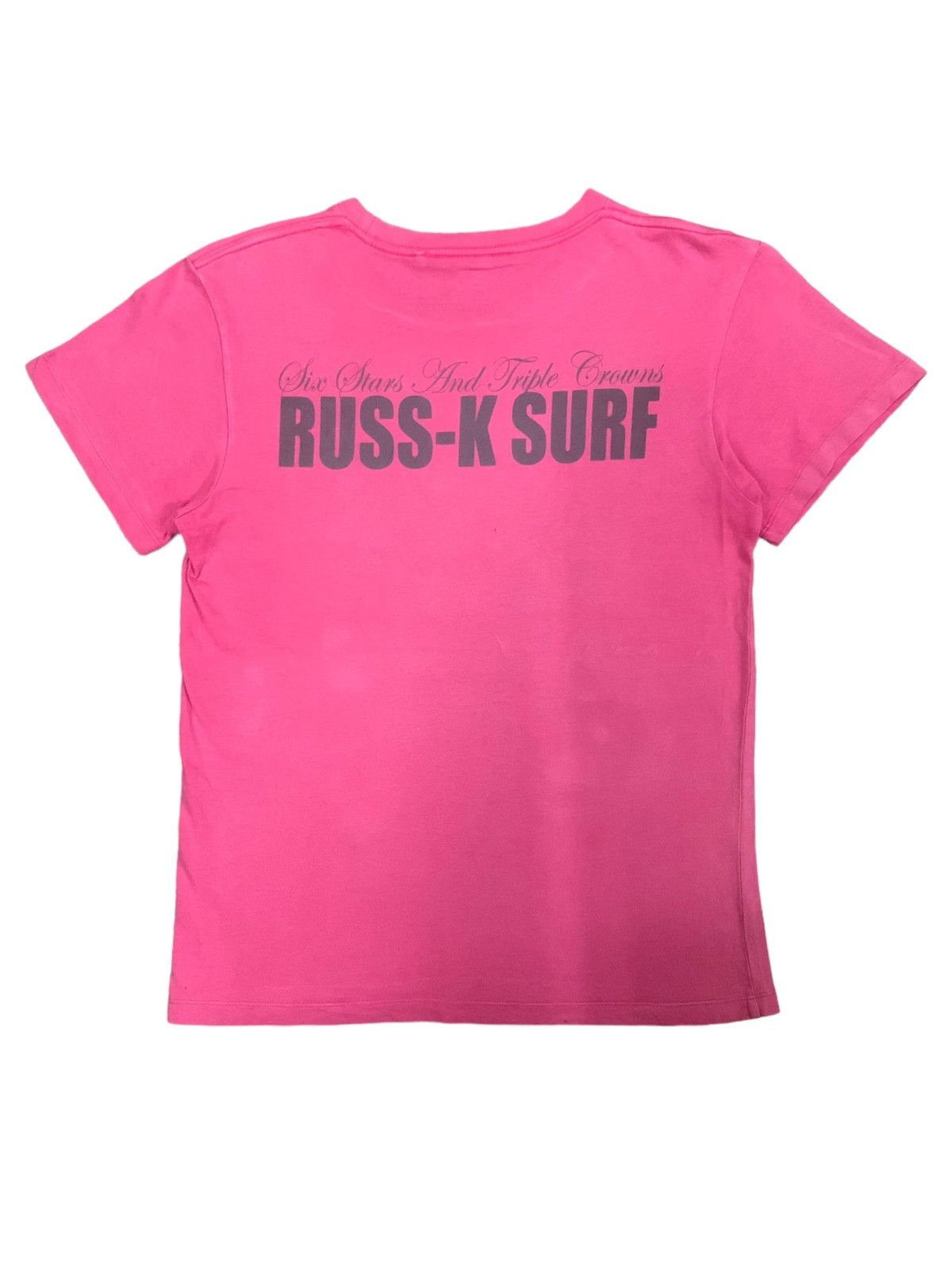 If Six Was Nine × Japanese Brand × Le Grande Bleu (L.G.B.) Vintage Russ K Surf Style Hysteric Glamour Tshirt Size US M / EU 48-50 / 2 - 2 Thumbnail