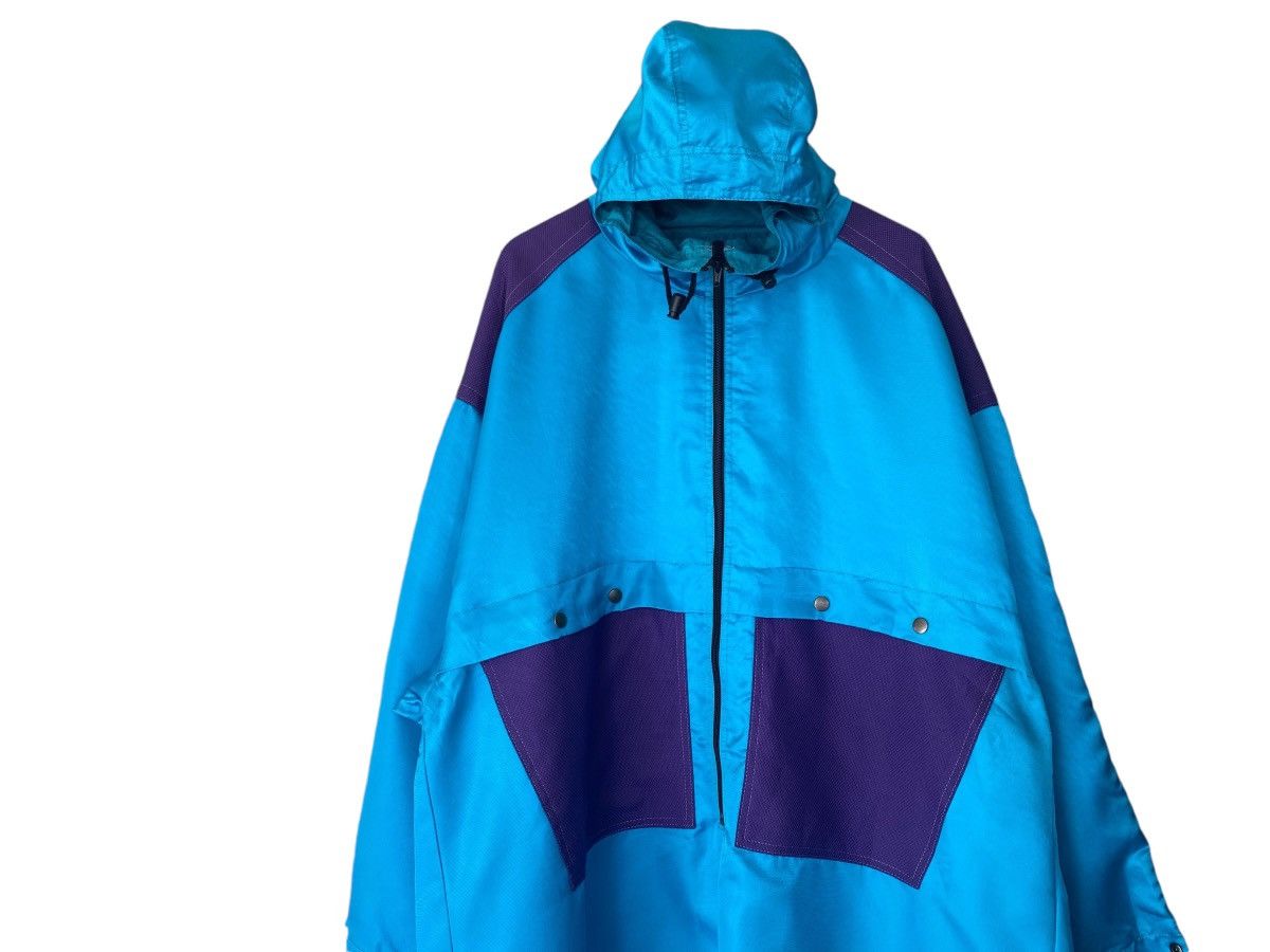 Mizuno × Vintage MIZUNO Oversize Hoodie Jacket Nylon Size US L / EU 52-54 / 3 - 5 Thumbnail