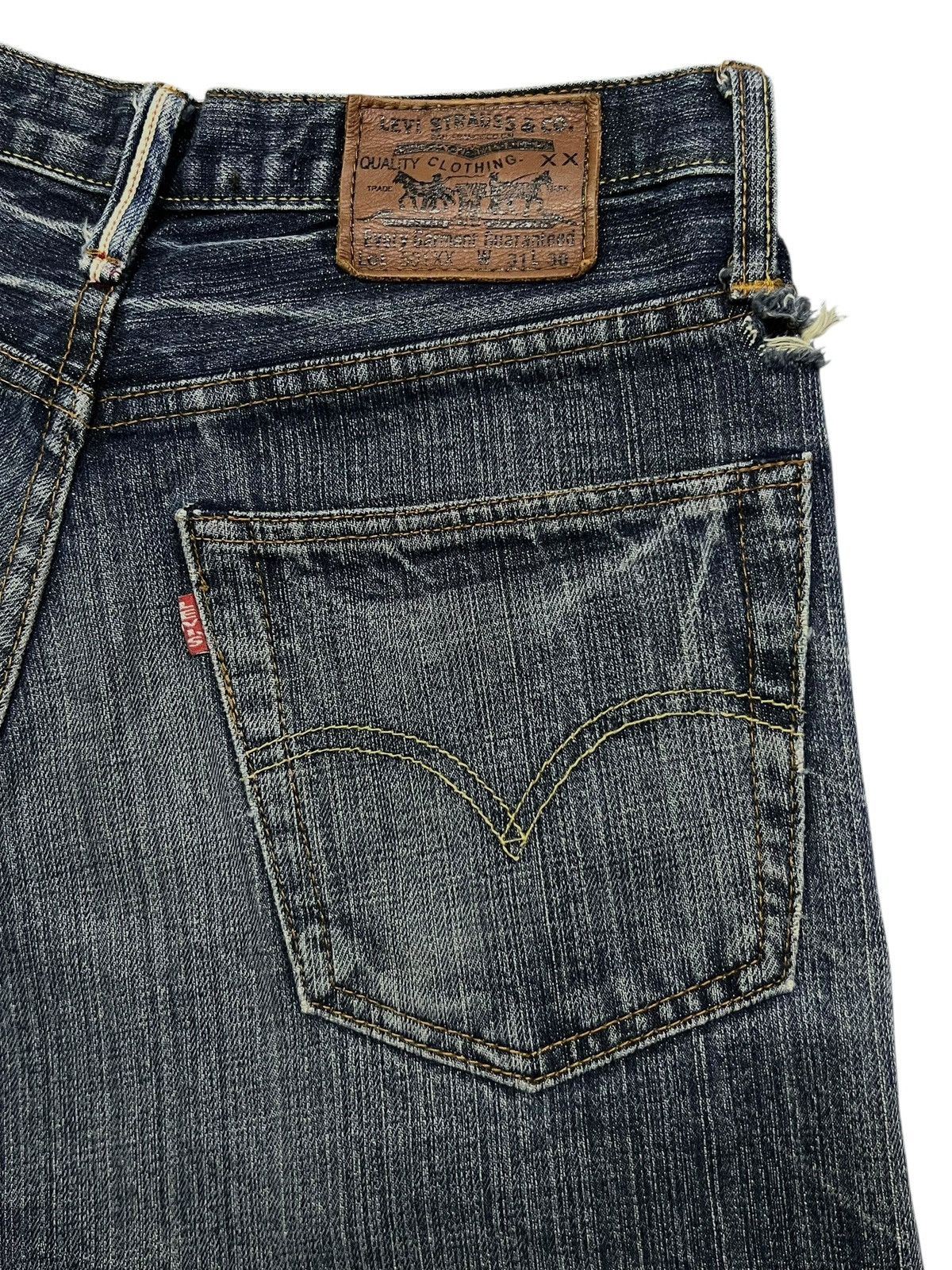 Levi's Vintage Clothing Vintage 90s “Levi’s 501XX Made in USA Vintage Reissue” Size US 31 - 10 Thumbnail