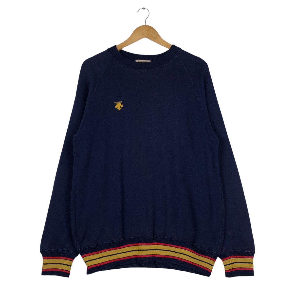 Descente × Japanese Brand Vintage Descente Casual Sweatshirt Jumper Rare Small Size US S / EU 44-46 / 1 - 1 Thumbnail
