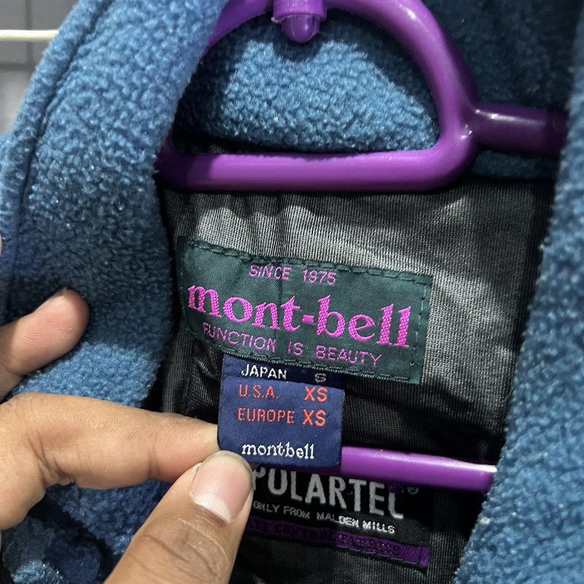 Montbell × Polartec “MONT-BELL” POLARTEC FLEECE JACKET Size US XS / EU 42 / 0 - 6 Thumbnail