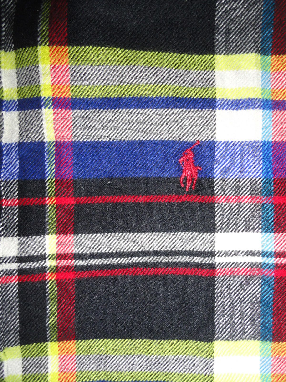 Polo Ralph Lauren Polo Ralph Lauren Mens Flannel Button Down Shirt Plaid Size US M / EU 48-50 / 2 - 2 Thumbnail