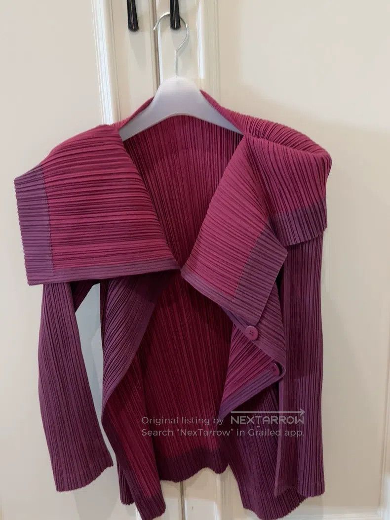 Issey Miyake Issey Miyake Bud Collar Top Jacket Size M / US 6-8 / IT 42-44 - 1 Thumbnail
