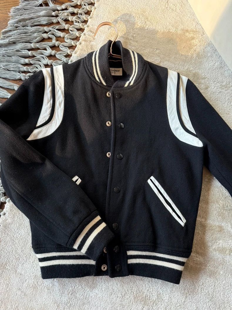 Saint Laurent Paris Saint Laurent Paris Classic baseball jacket-2506 Size US XS / EU 42 / 0 - 1 Thumbnail