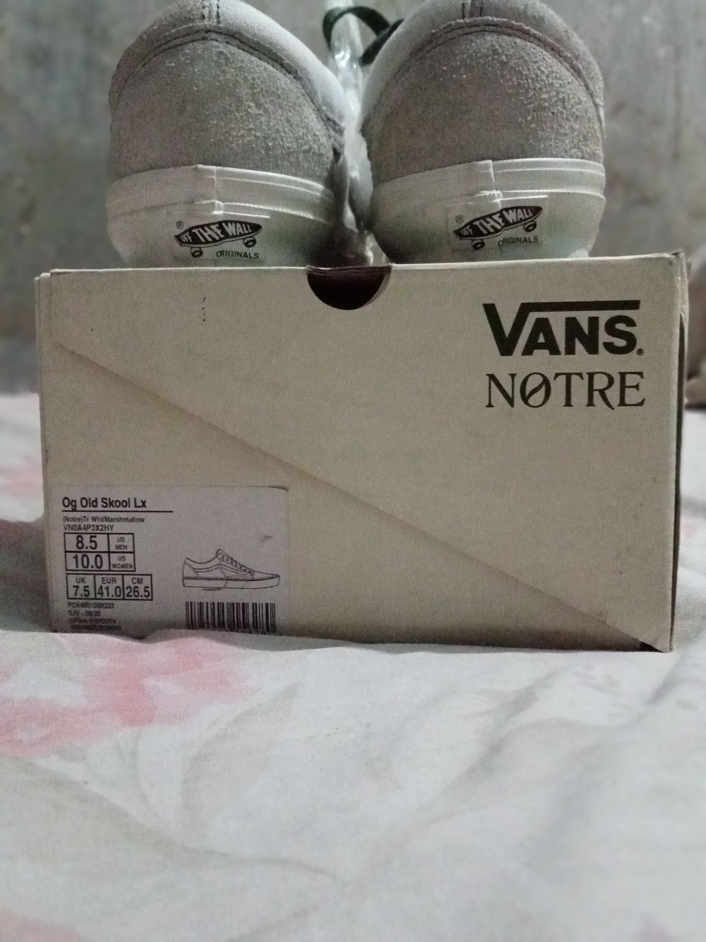Notre × Vans VANS VAULT LX OG OLD SKOOL X NOTRE TRUE WHITE/MARSHMALLOW Size US 8.5 / EU 41-42 - 5 Thumbnail