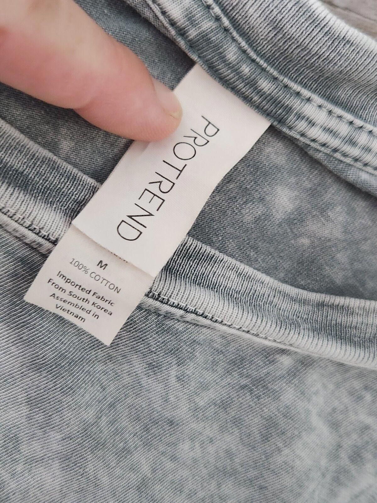 Designer Protrend Crip Top Yellowstone Shirt Grey Heathered medium Size M / US 6-8 / IT 42-44 - 3 Thumbnail