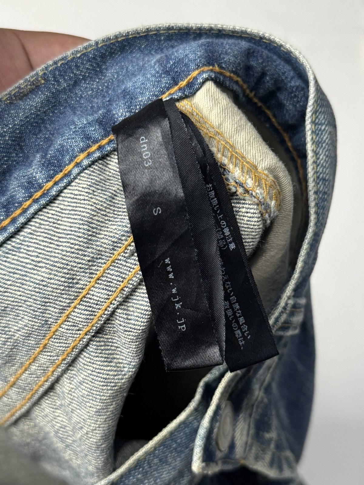 WJK Japan Mudwash Denim Flare Distressed Fuga Ifsix Goa