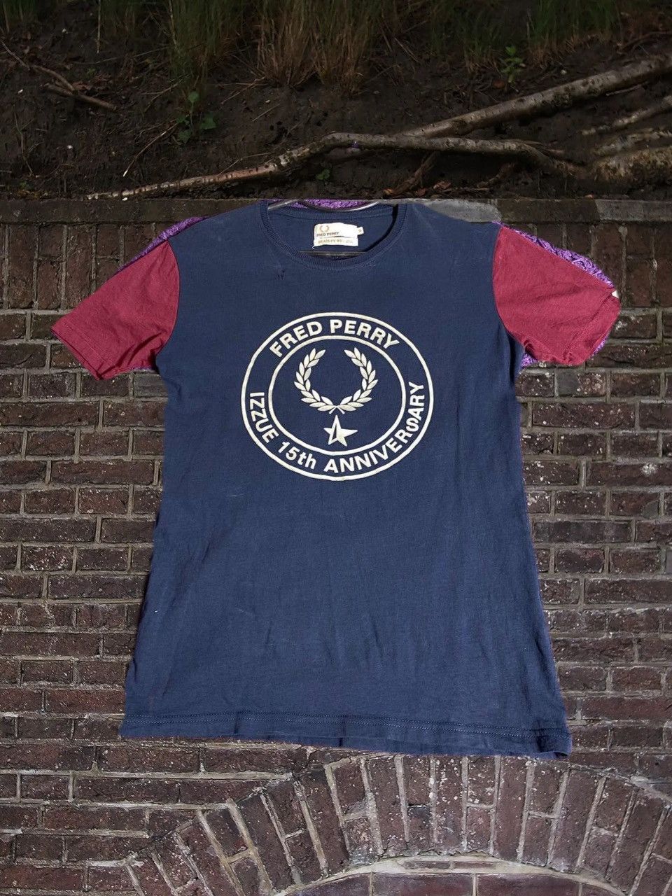 Fred Perry × Vintage Vintage Fred Perry Big Logo T-Shirt Tee Short Sleeve Size US S / EU 44-46 / 1 - 1 Thumbnail