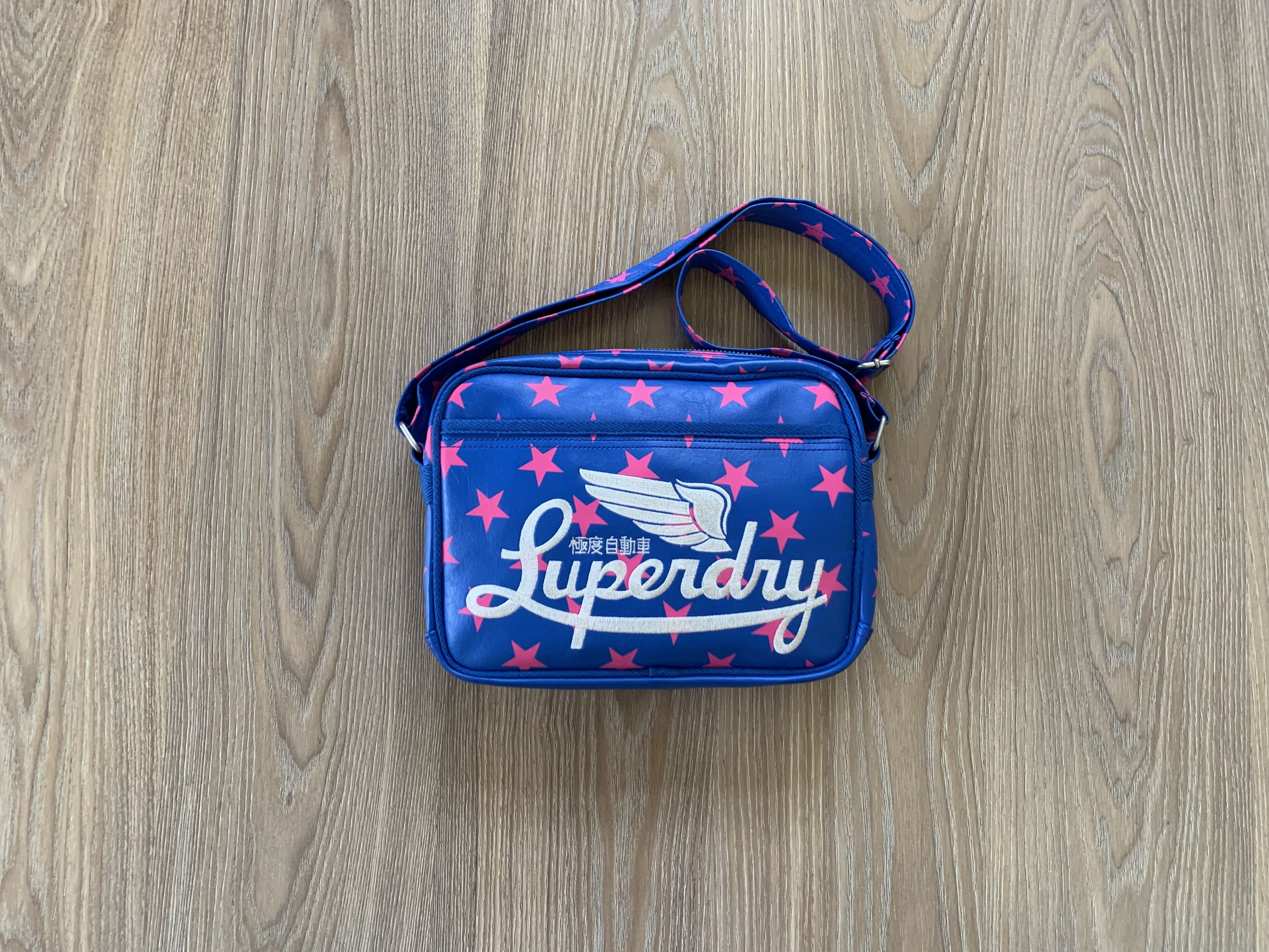 Superdry Superdry Men Blue Sling Bag All Star Mini Icarus Size ONE SIZE - 2 Thumbnail