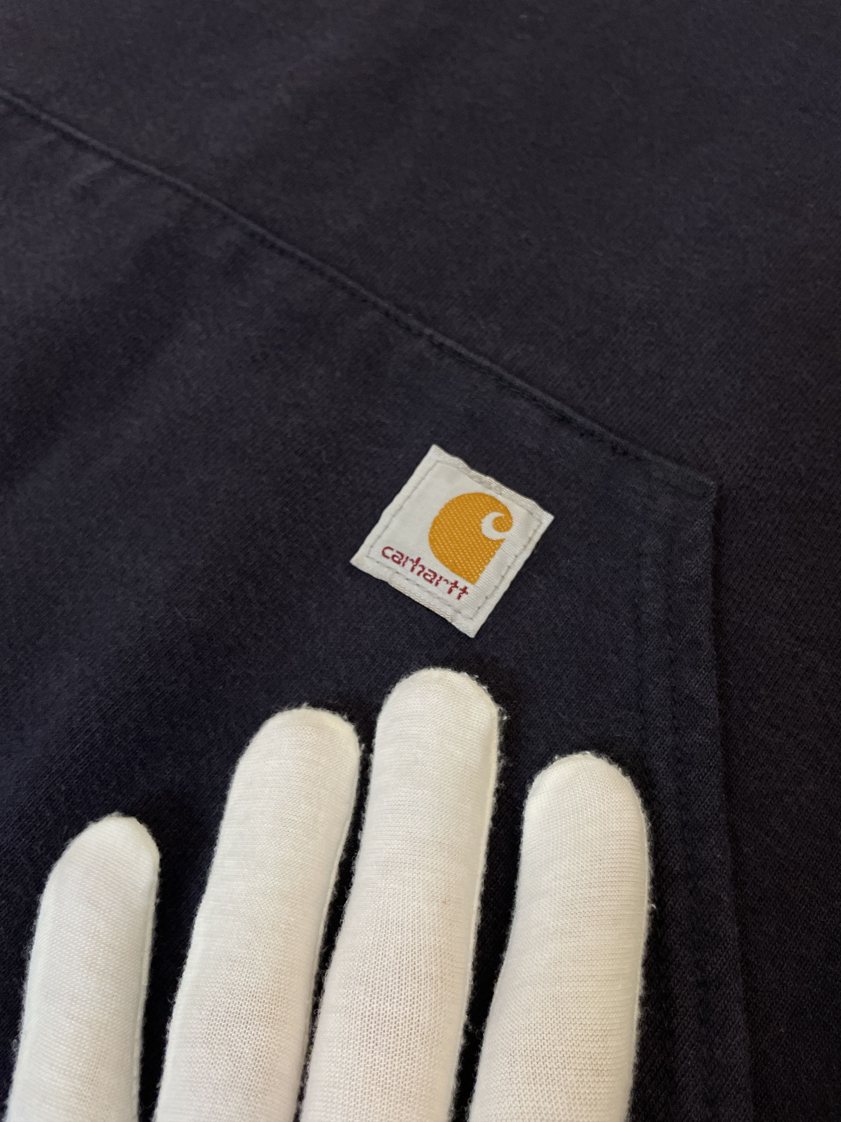 Carhartt Carhartt Blank Hoodie Dark Blue Size US XXL / EU 58 / 5 - 2 Thumbnail