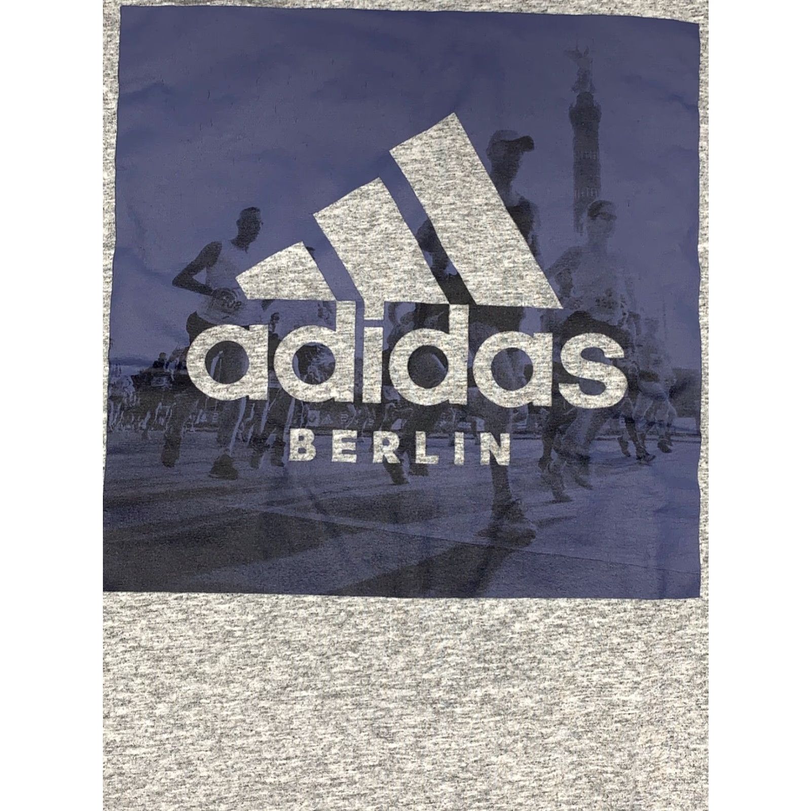Adidas Adidas T-Shirt Womens Gray 2017 BMW Berlin Marathon Short Sleeve L Size L / US 10 / IT 46 - 2 Thumbnail
