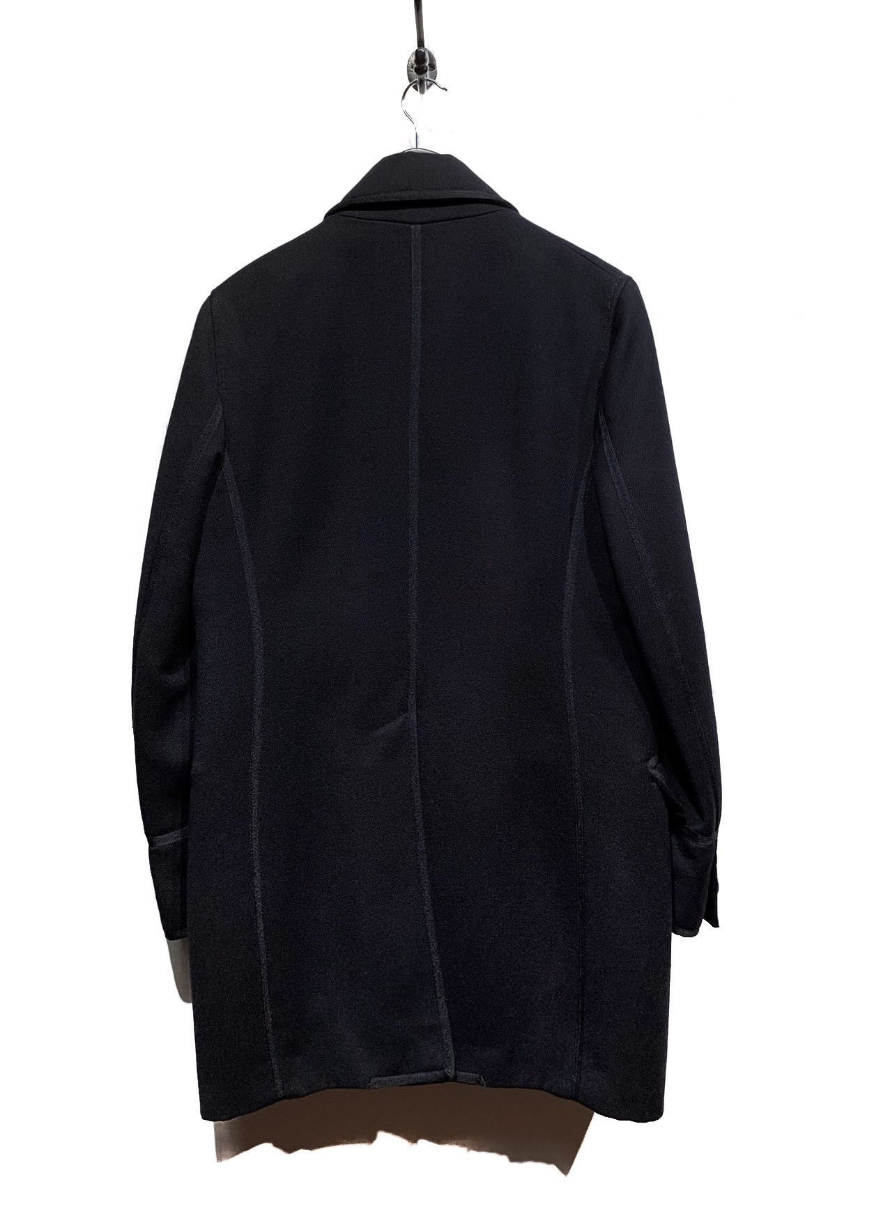 Dsquared2 Dsquared2 Black Double Breasted Peacoat Size US S / EU 44-46 / 1 - 3 Thumbnail