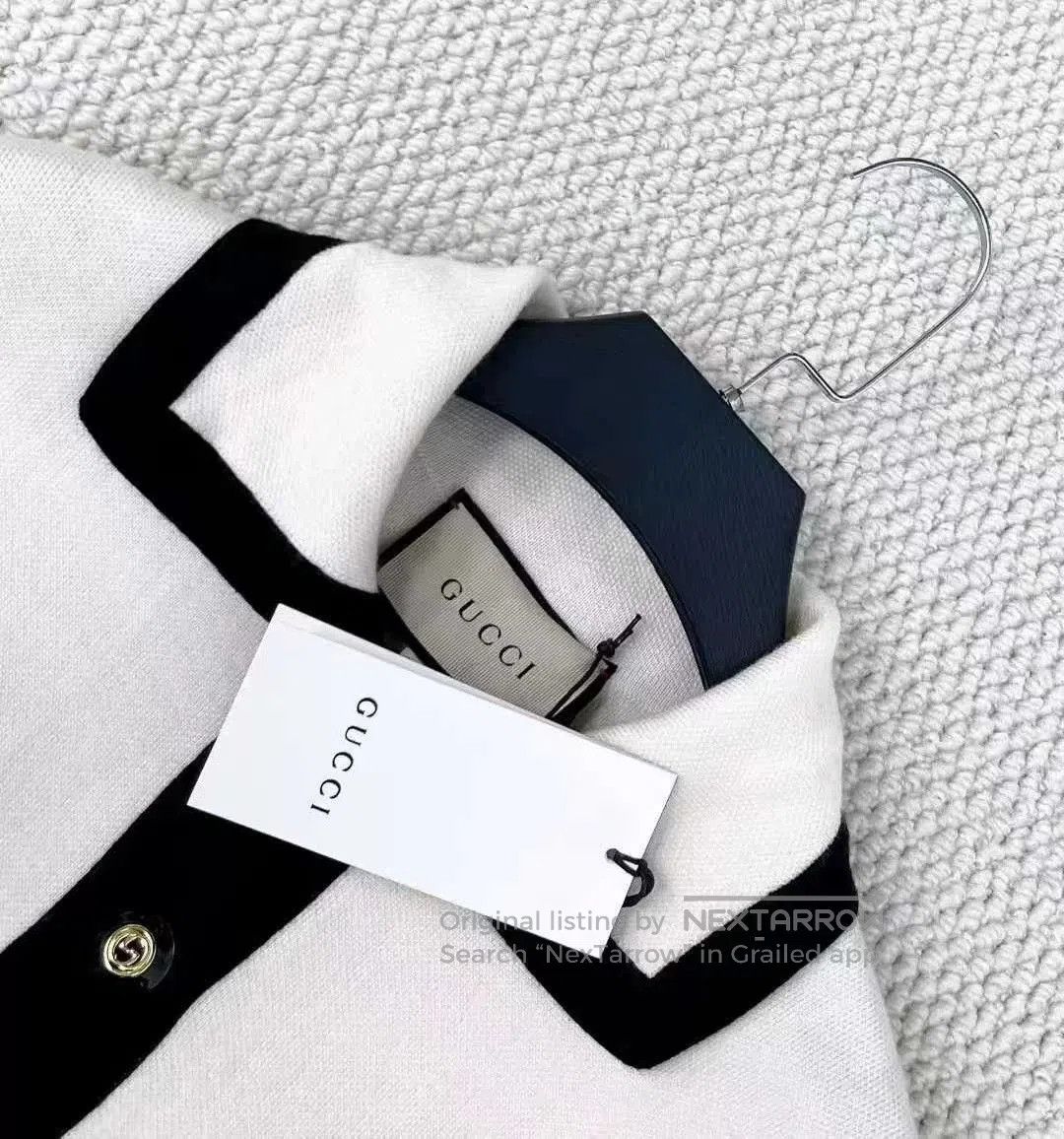 Gucci gucci ivory white wool short dress. Size S / US 4 / IT 40 - 3 Thumbnail