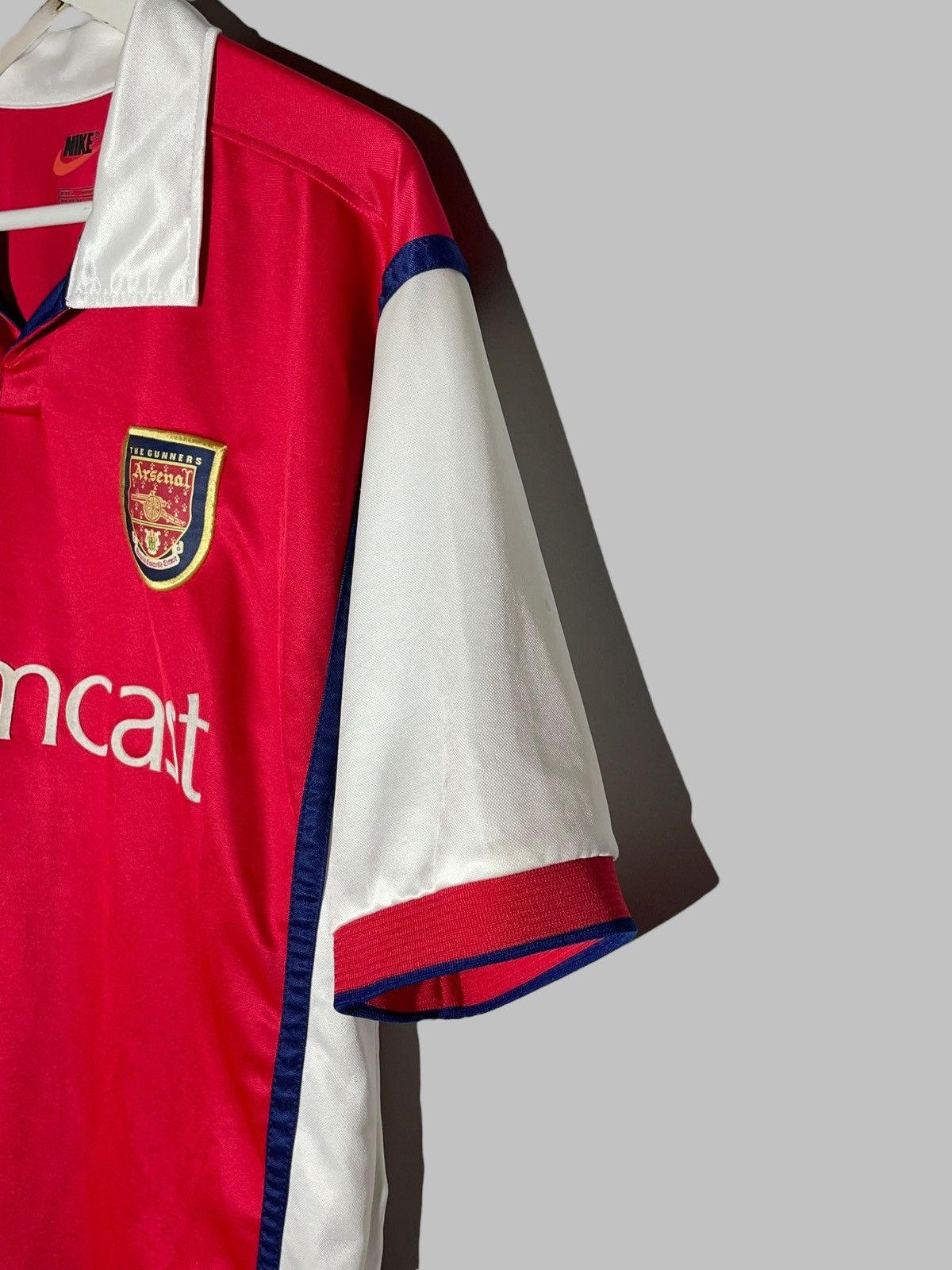 Nike × Vintage Arsenal FC Nike 1999/02 Vintage Home Football Shirt Size US L / EU 52-54 / 3 - 10 Thumbnail