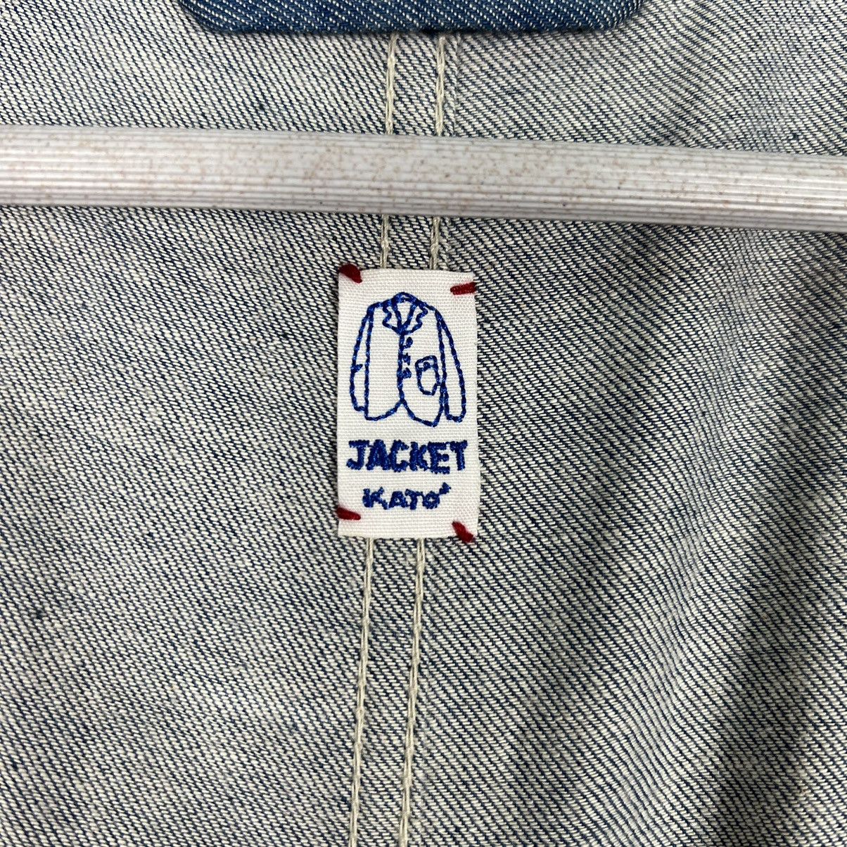 Indigo KATO INDIGO WORKER CHORE JACKET Size US S / EU 44-46 / 1 - 14 Thumbnail