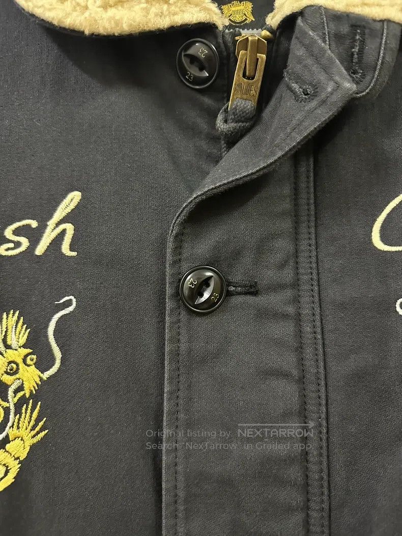Neighborhood Neighborhood Dragon and Tiger Embroidered N1 Cotton Jacket Size US L / EU 52-54 / 3 - 5 Thumbnail