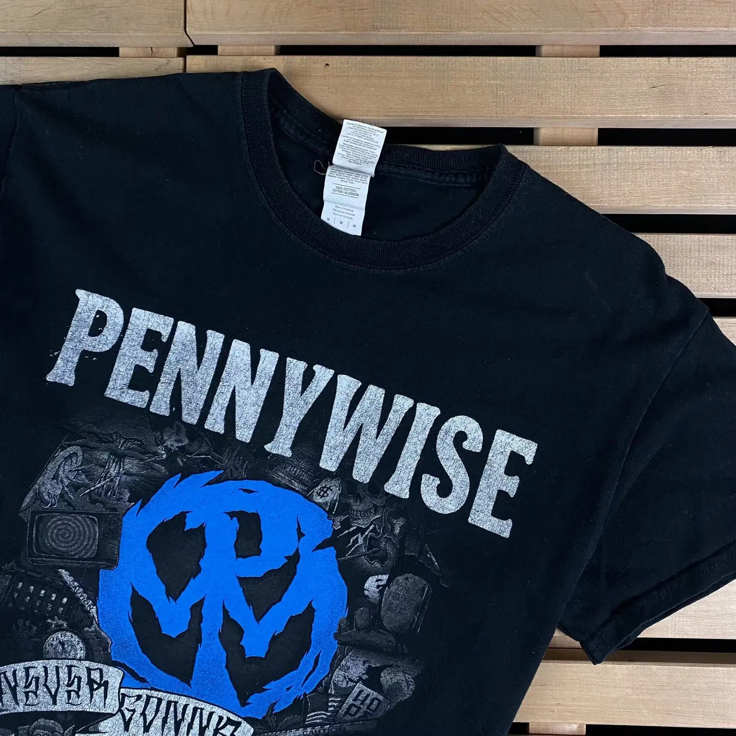 Band Tees Mens Vintage T Shirt Pennywise Size M Size US M / EU 48-50 / 2 - 2 Thumbnail