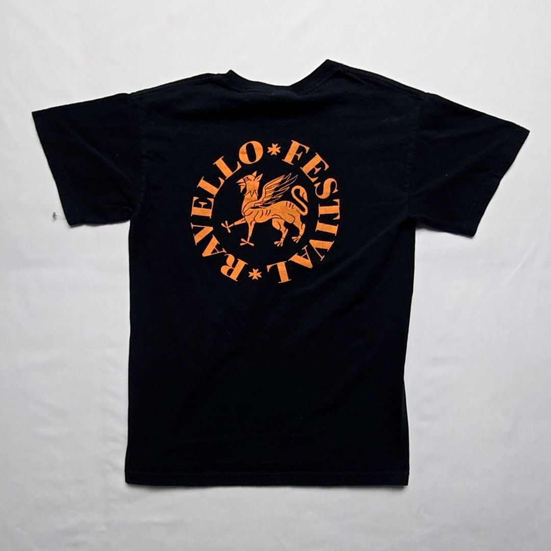 Gildan Ravello Festival Graphic Tee Black Orange Small Shirt Size US S / EU 44-46 / 1 - 1 Thumbnail