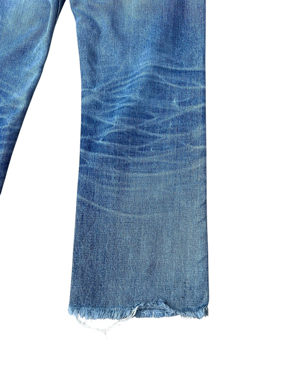 A.P.C. Vintage A.P.C. Distressed Rip Off Leg Denim Selvedge Jeans Size US 30 / EU 46 - 21 Thumbnail