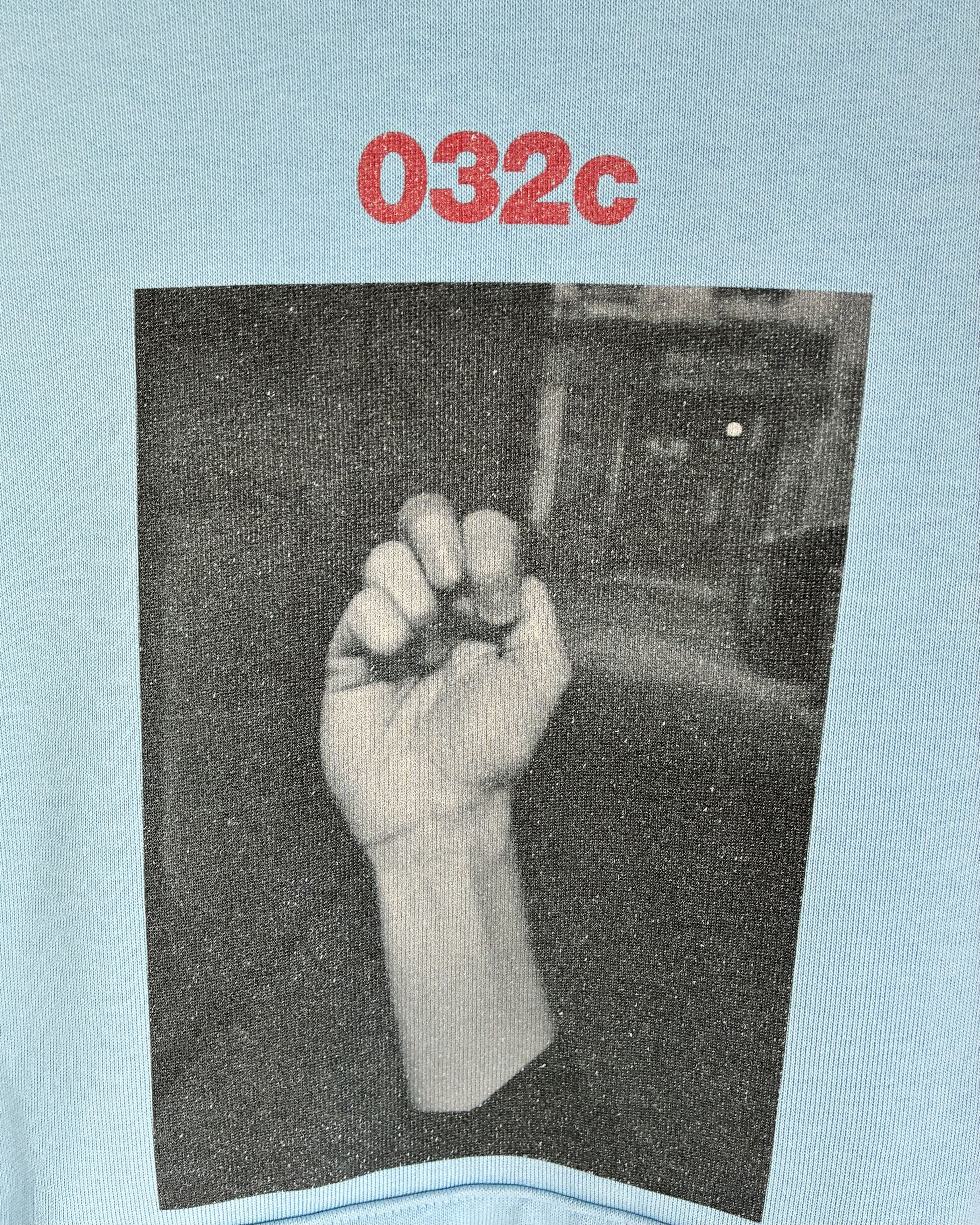 032c 032c Tödliche Doris Hoodie Berlin skate rare baby blue Size US S / EU 44-46 / 1 - 4 Thumbnail