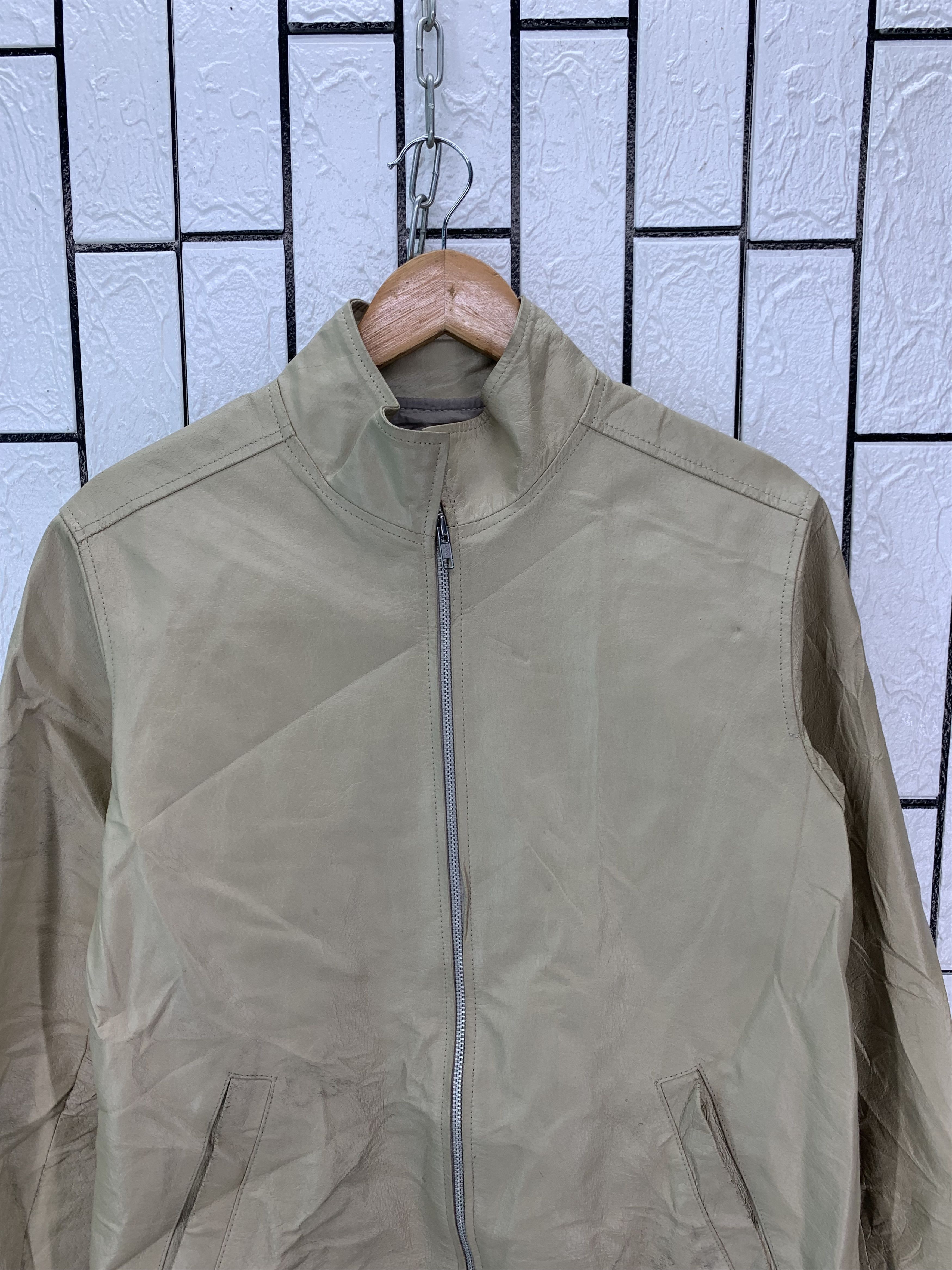 Japanese Brand Double Shock Leather Jacket Size US S / EU 44-46 / 1 - 5 Thumbnail