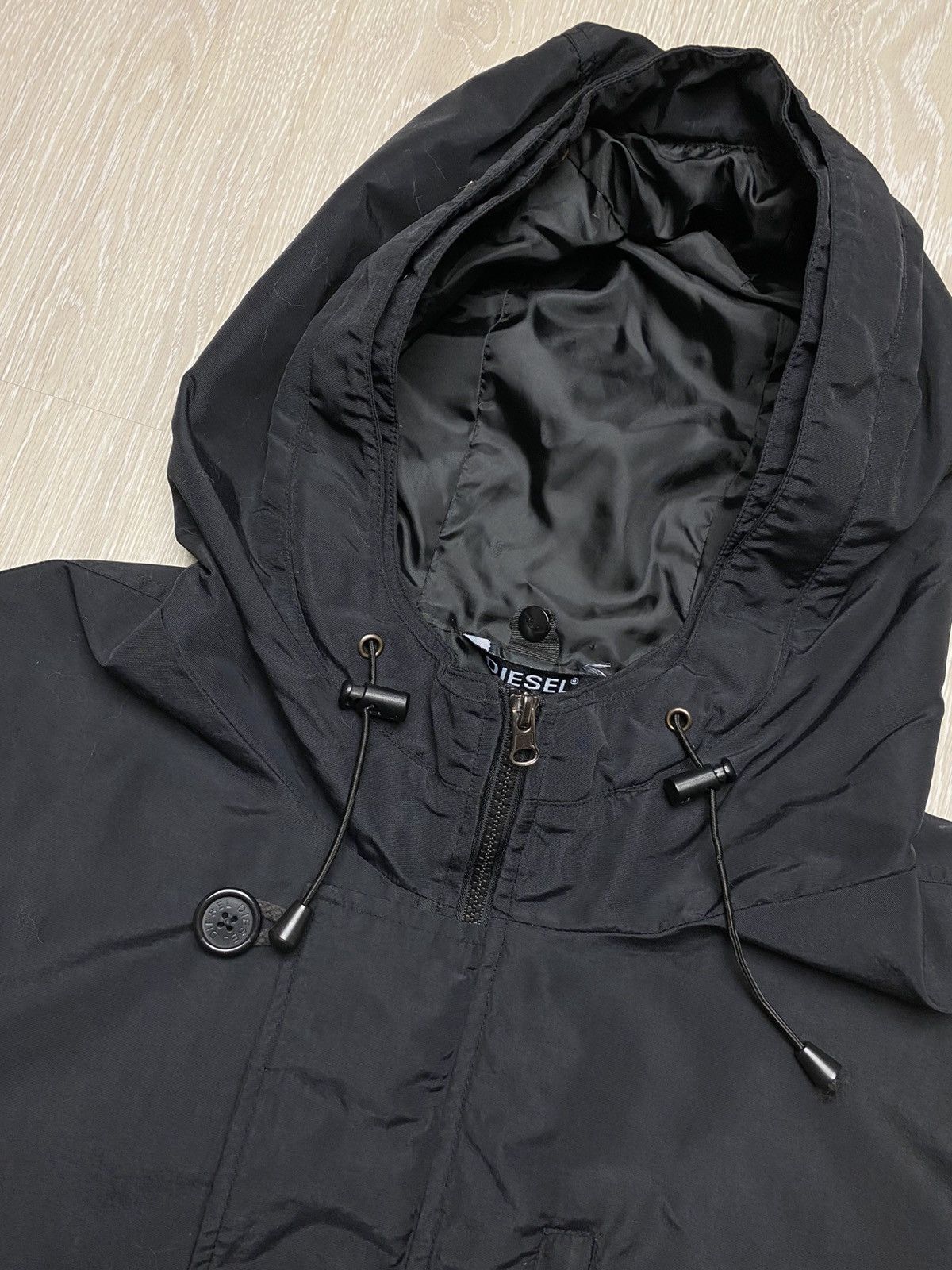 Diesel Vintage DIESEL Industry Jacket with Down Liner Size L Black Size US L / EU 52-54 / 3 - 15 Thumbnail