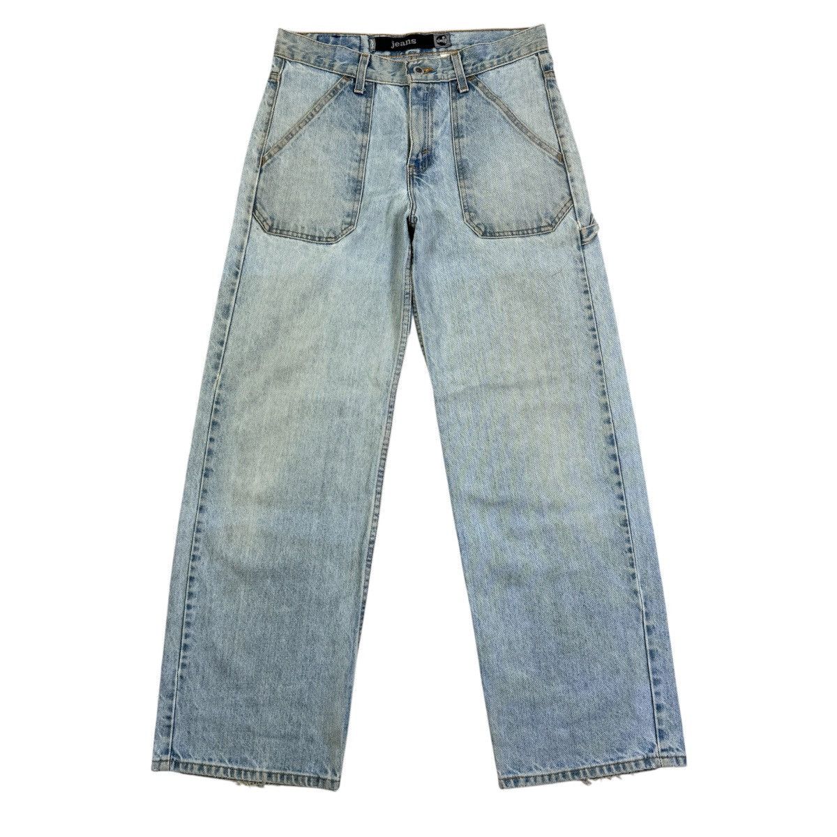 Levi's 1990s Levis - Washed Blue Wide Jeans Size US 30 / EU 46 - 6 Thumbnail