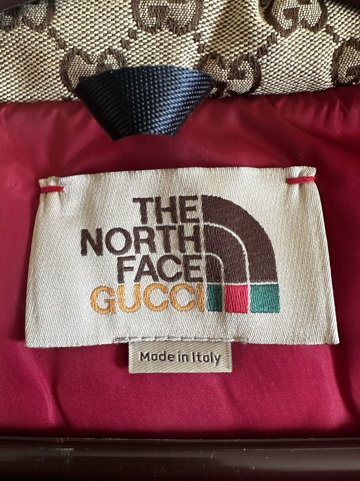 Gucci × The North Face Gucci x The North Face GG Monogram Down Vest Beige Size US M / EU 48-50 / 2 - 12 Thumbnail