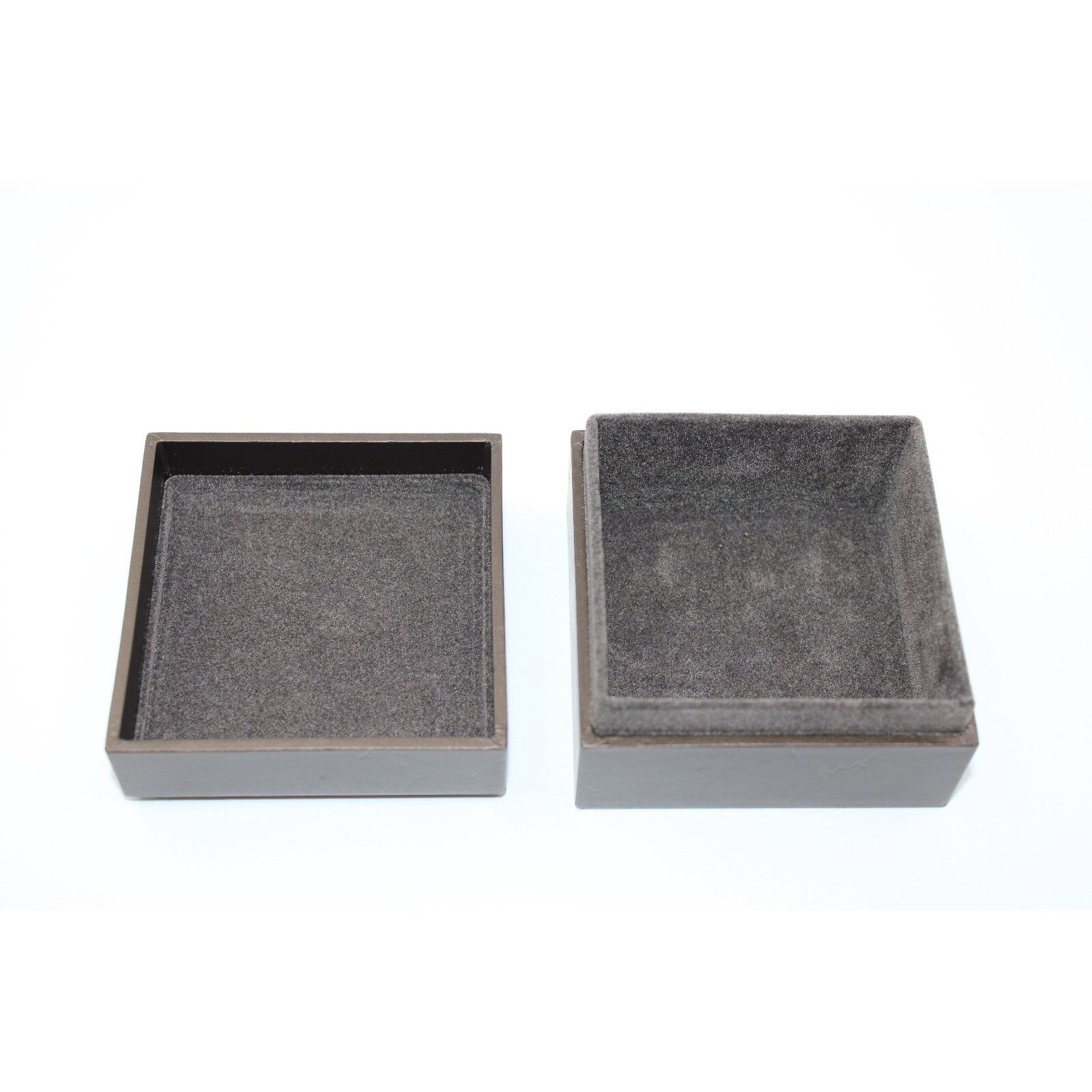 Gucci Brown GUCCI Ring Pin Jewelry Case Empty Box 3" x 3" x 2" Size ONE SIZE - 3 Thumbnail