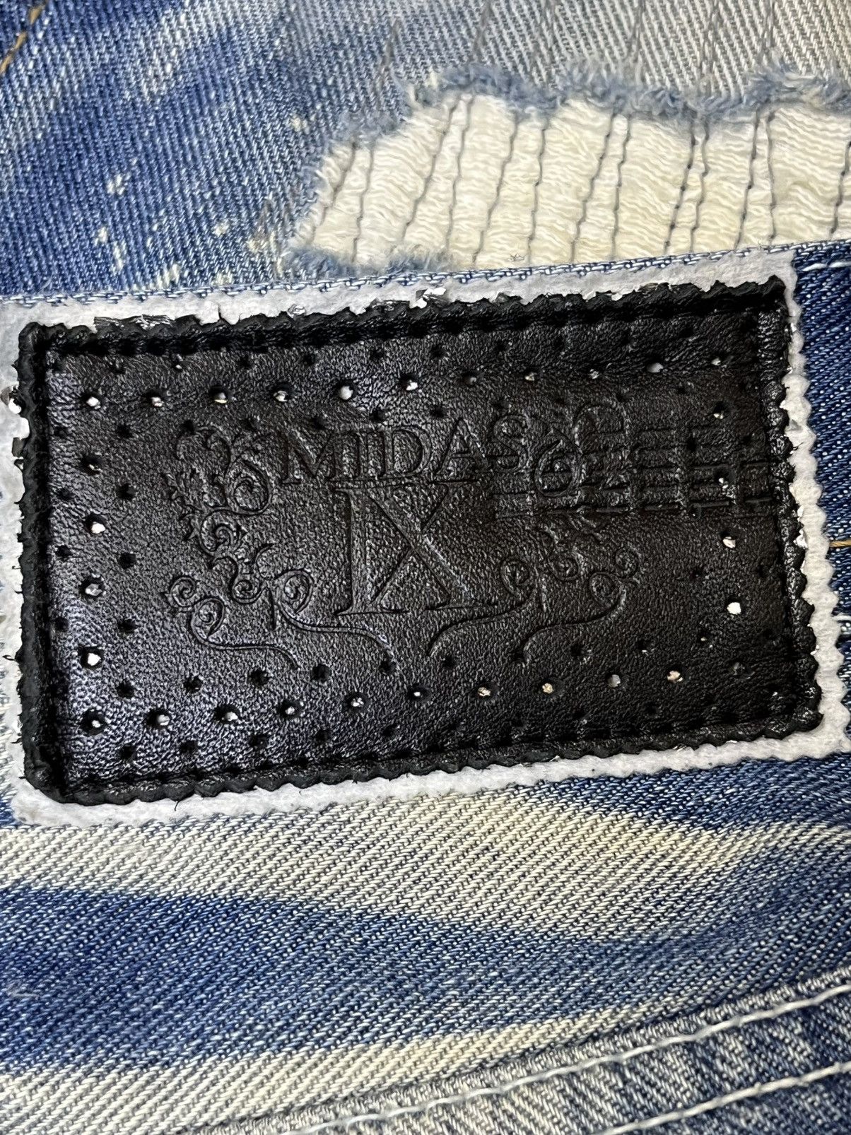If Six Was Nine Vintage japanese jeans MIDAS 9 distressed flared punk jeans Size US 30 / EU 46 - 19 Thumbnail