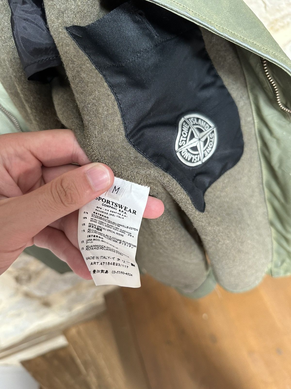 Stone Island Stone Island Antique Reflective FW07 Size US M / EU 48-50 / 2 - 9 Thumbnail