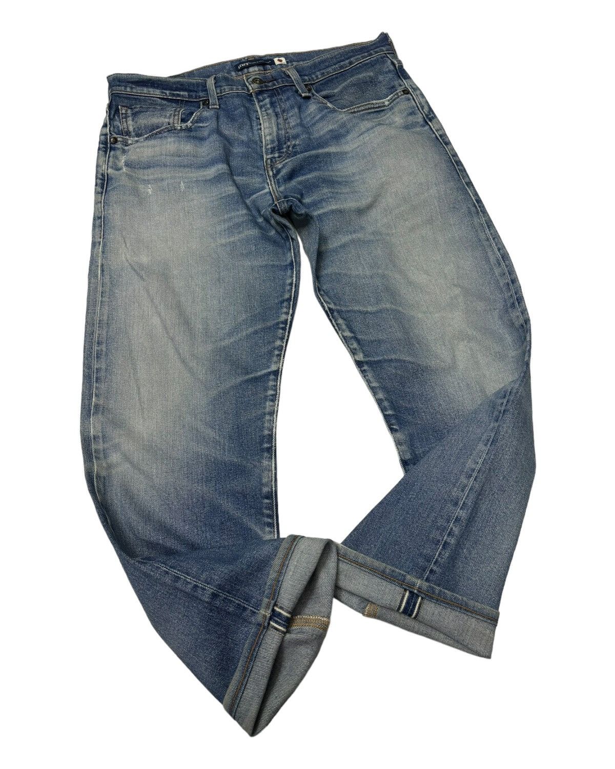 Levi's Made & Crafted LEVIS MADE & CRAFTED SELVEDGE DENIM JEANS 502 Size US 32 / EU 48 - 1 Thumbnail