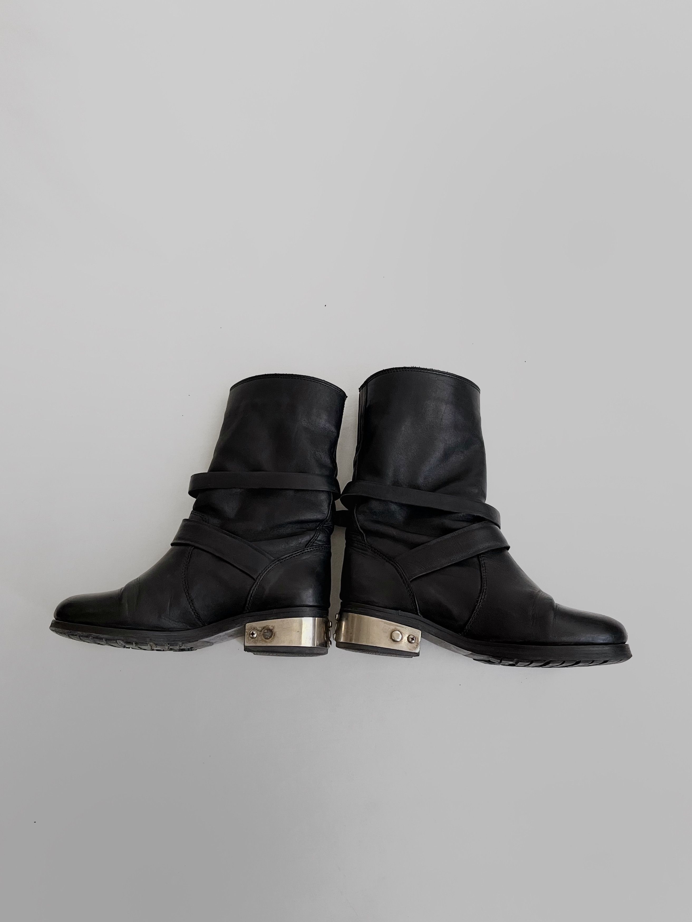 Vintage Mario Muzi Avant-garde boots Size US 6.5 / IT 36.5 - 18 Thumbnail