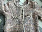 Other White Tweed Basic Jacket Coat Women Size S / US 4 / IT 40 - 2 Thumbnail