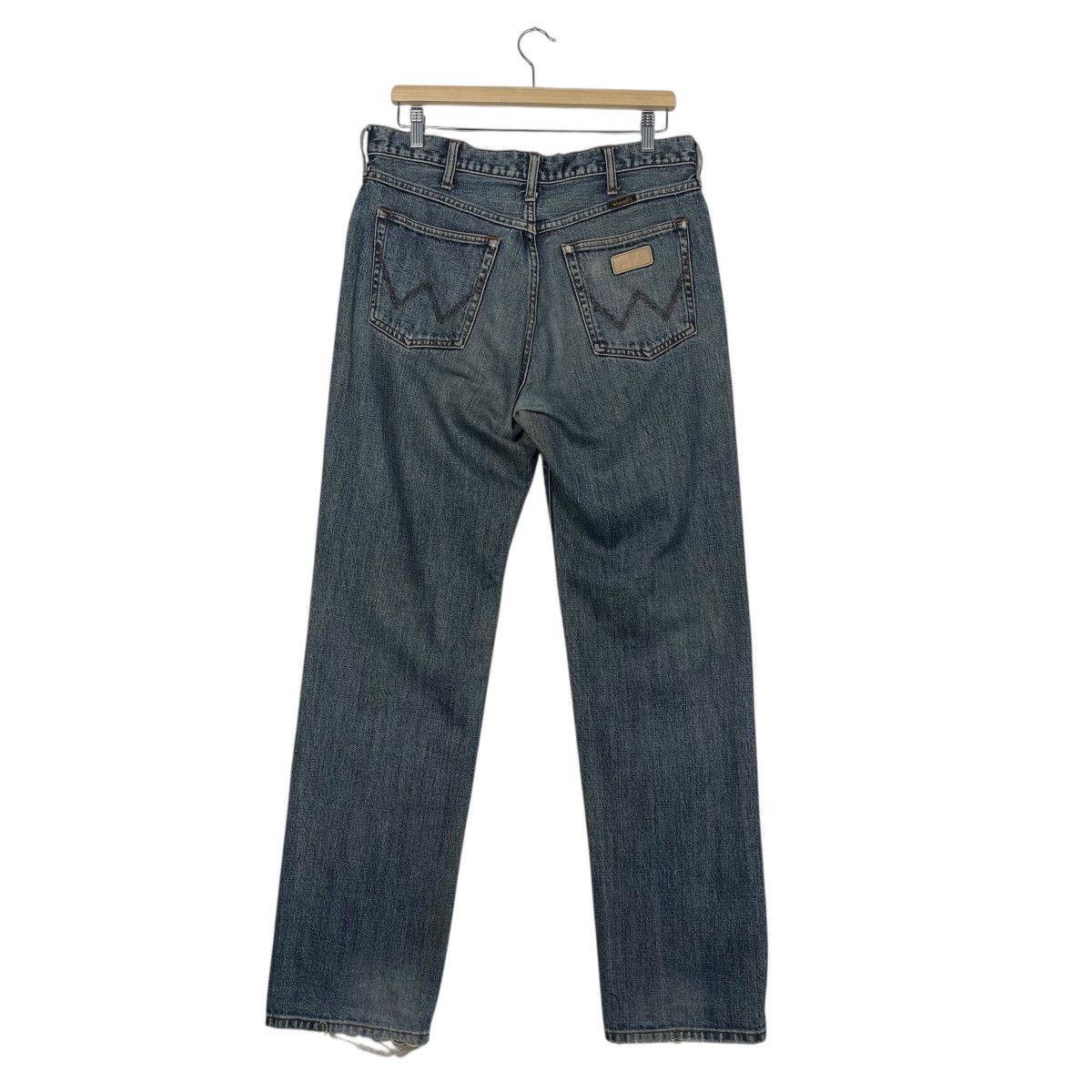 Japanese Brand Vintage 90s Wrangler Zipperfly Jeans Wrangler Jeans W 32 Size US 32 / EU 48 - 13 Thumbnail