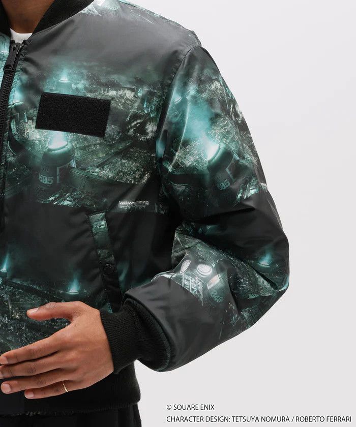 Avirex AVIREX x FF7 Remake Midgar Reversible Bomber Japan Exclusive Size US XL / EU 56 / 4 - 8 Thumbnail