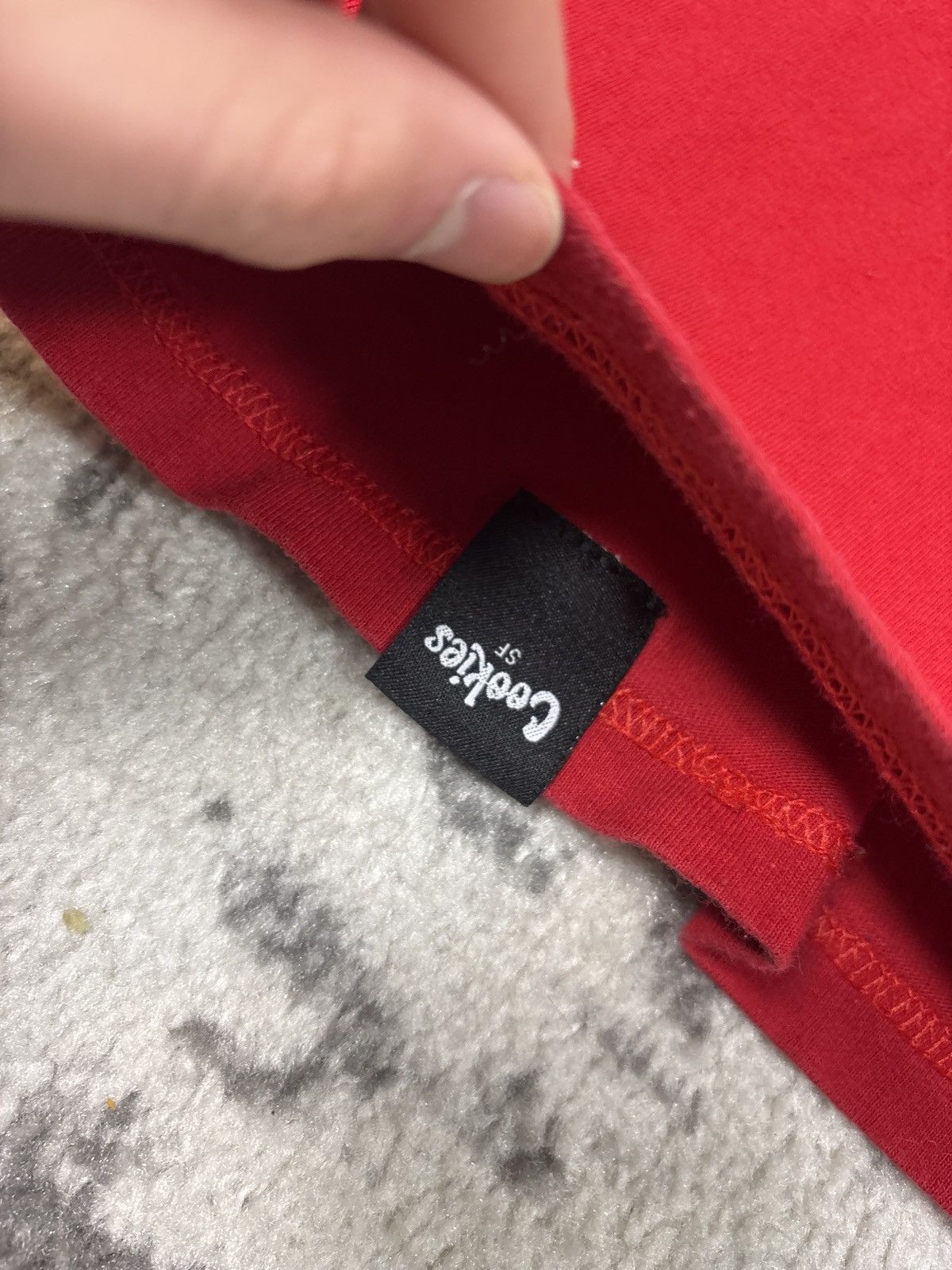 Cookies COOKIES RED T SHIRT (WHITE LOGO) Size US S / EU 44-46 / 1 - 4 Thumbnail