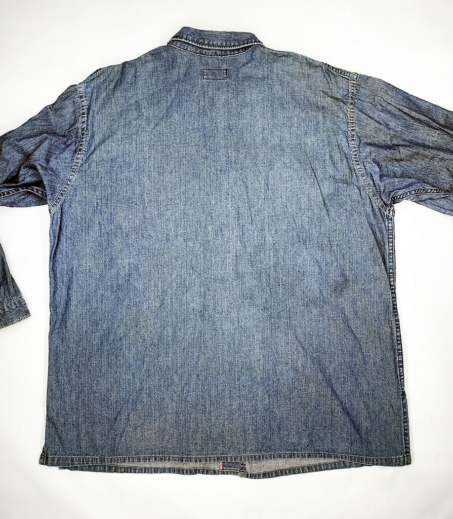 Blue Blue Japan BLUE BLUE SOS selvedge buttonfly chore jacket Size US L / EU 52-54 / 3 - 7 Thumbnail