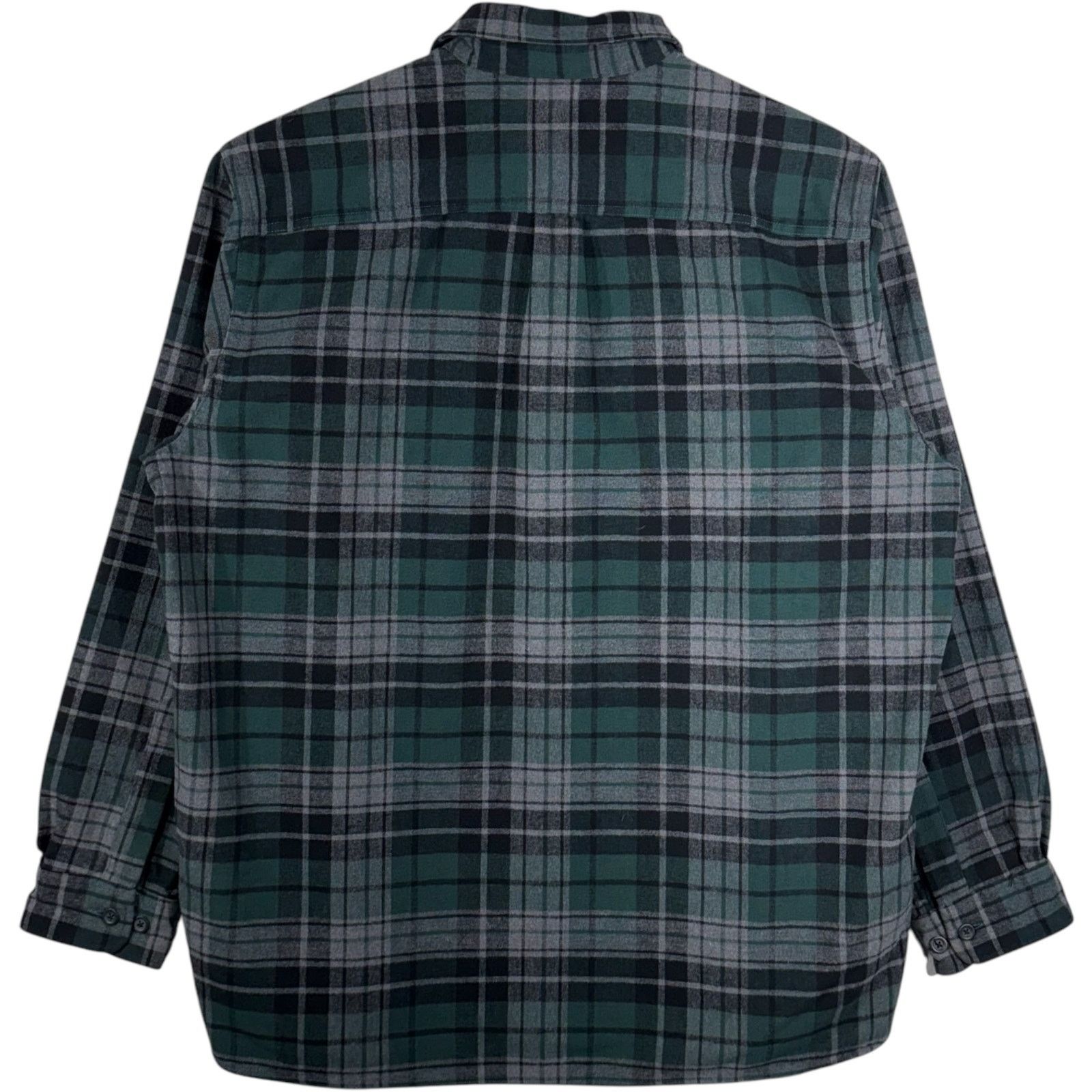 L.L. Bean L.L. Bean Traditional Fit Plaid Chamois Flannel Size US XL / EU 56 / 4 - 5 Thumbnail