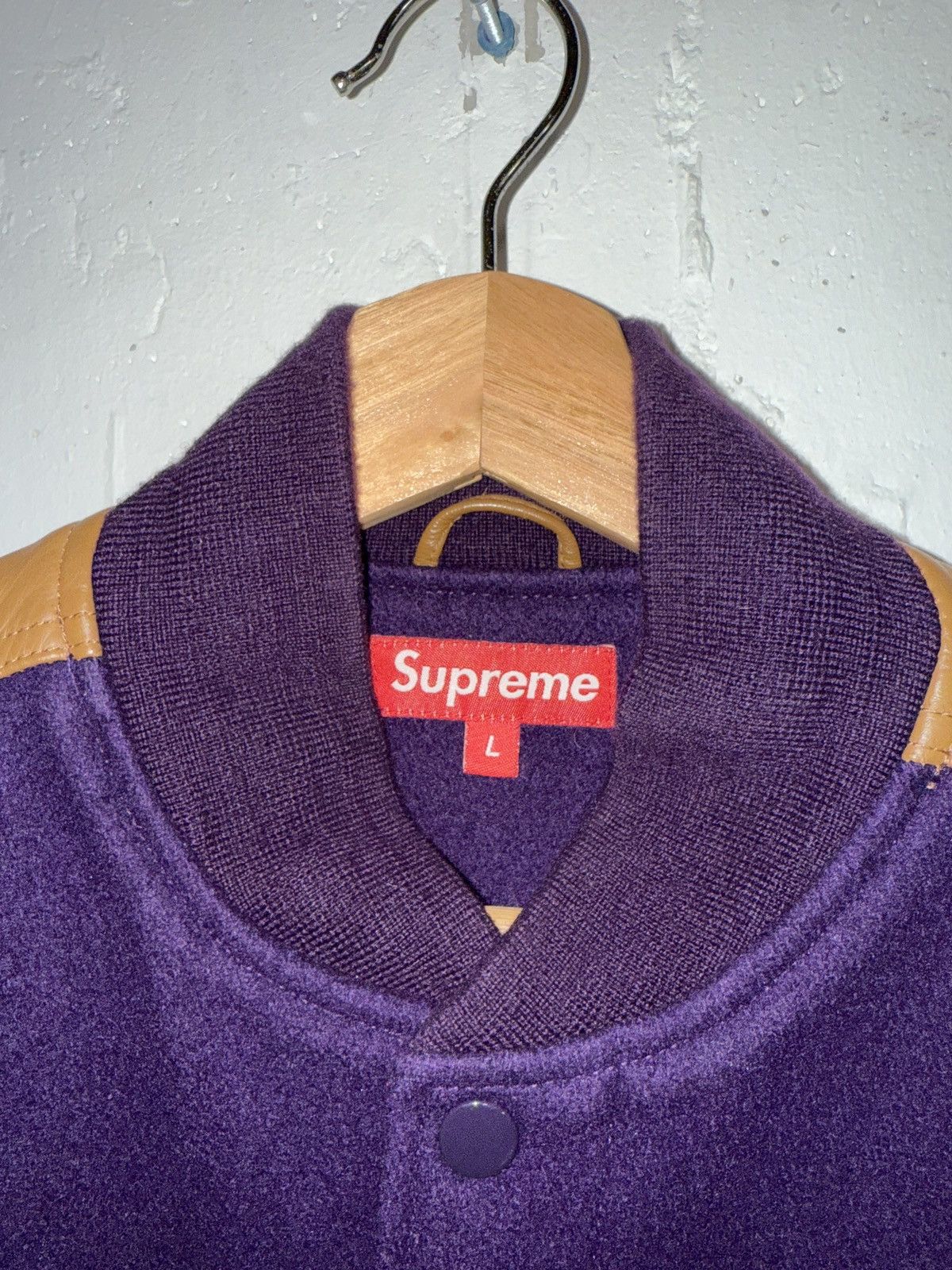 Supreme Supreme Liberty Varsity Jacket 2007 Large Size US L / EU 52-54 / 3 - 3 Thumbnail
