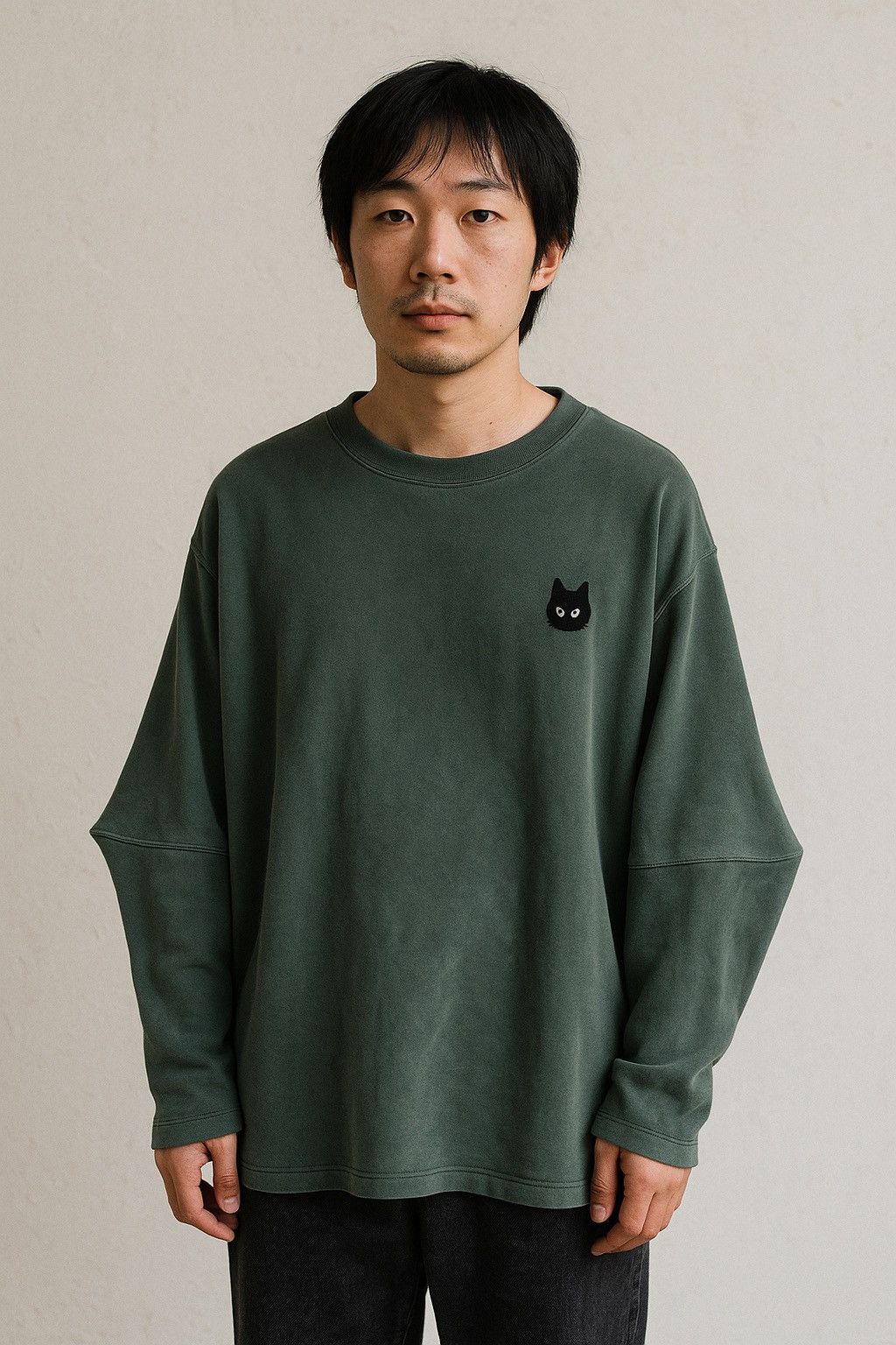 Issey Miyake Champion X Nenet by Issey Miyake Oversized Faded Sweatshirt Size US L / EU 52-54 / 3 - 1 Thumbnail