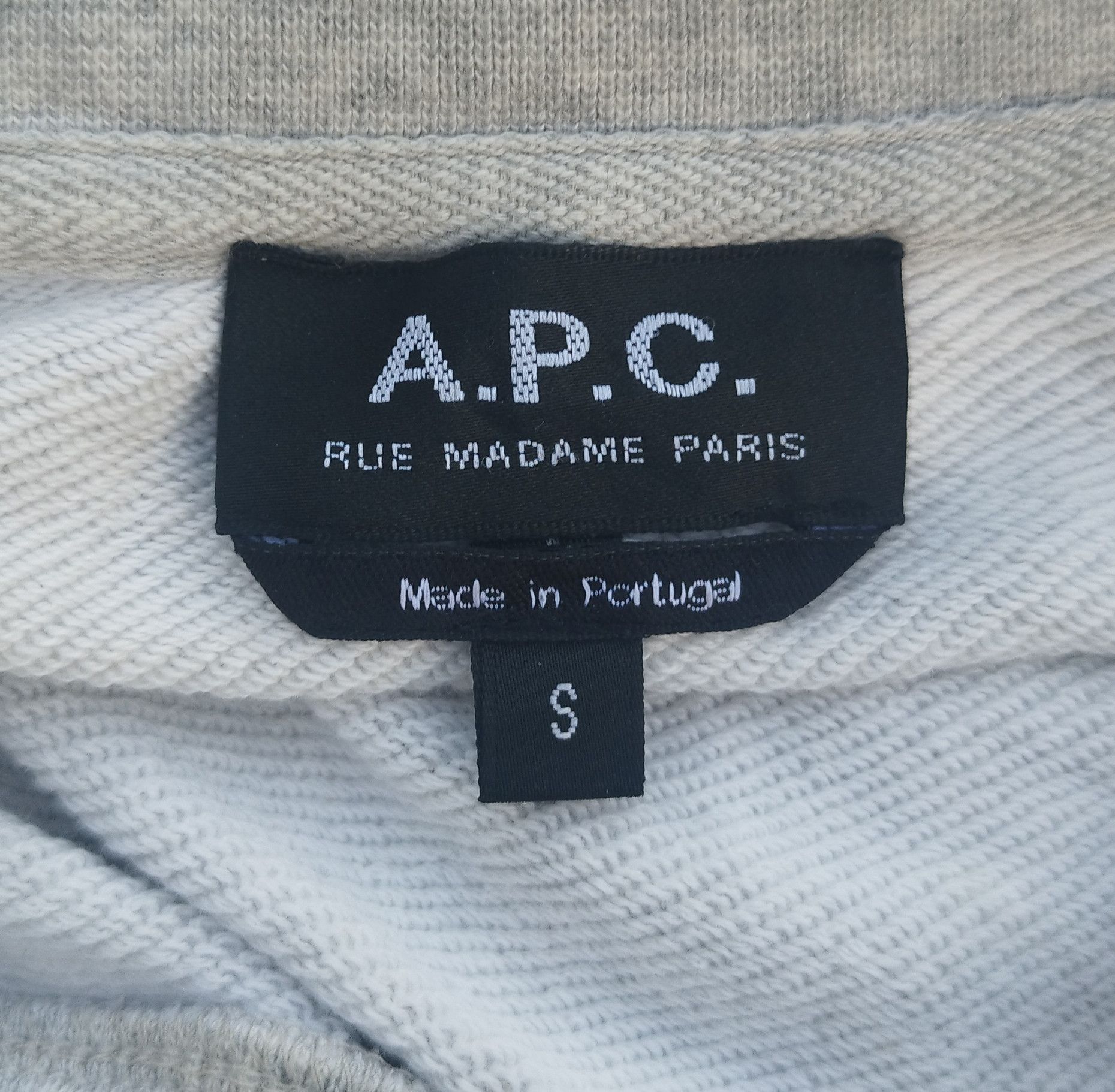 A.P.C achille logo sweatshirt