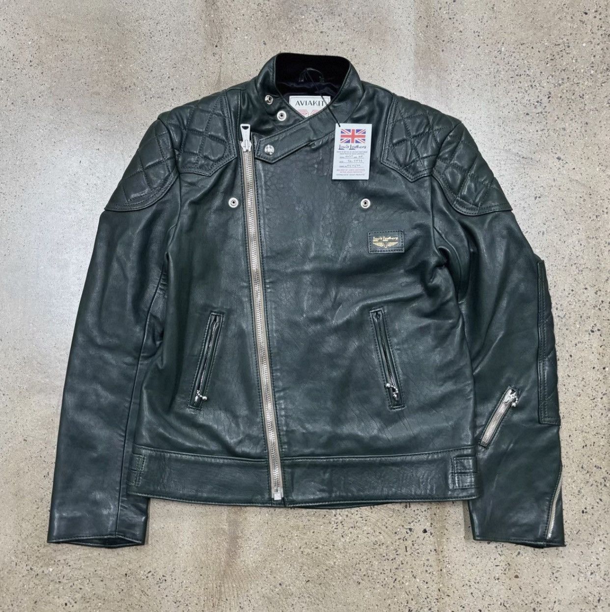 Lewis Leathers Lewis Leathers 445 Super Monza Leather Jacket Size US L / EU 52-54 / 3 - 1 Thumbnail