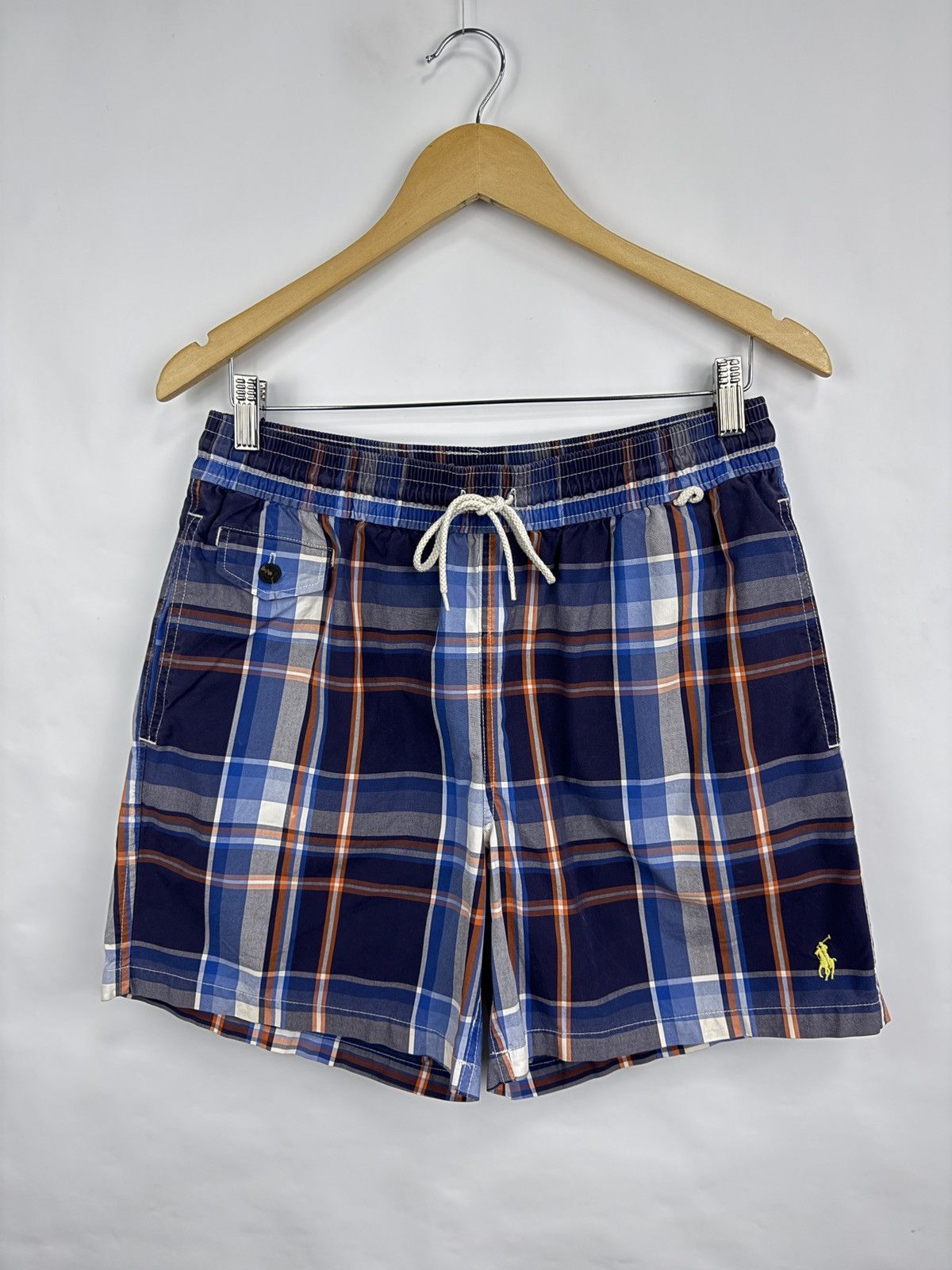 Polo Ralph Lauren 🇺🇸 Vintage 90s Ralph Lauren Nylon Swim Trunks Shorts Swimsuit Size US 32 / EU 48 - 2 Thumbnail