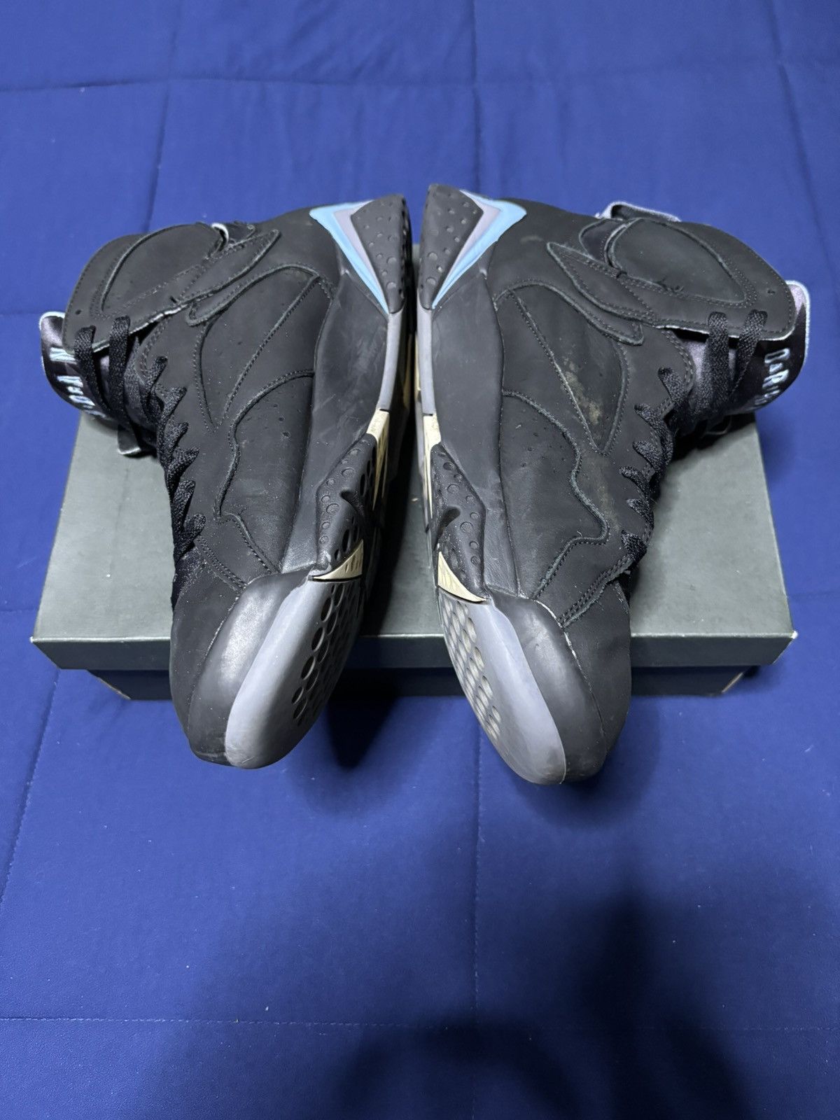 Jordan Brand Jordan 7 Retro Chambray 2023 Size 10 Size US 10 / EU 43 - 3 Thumbnail