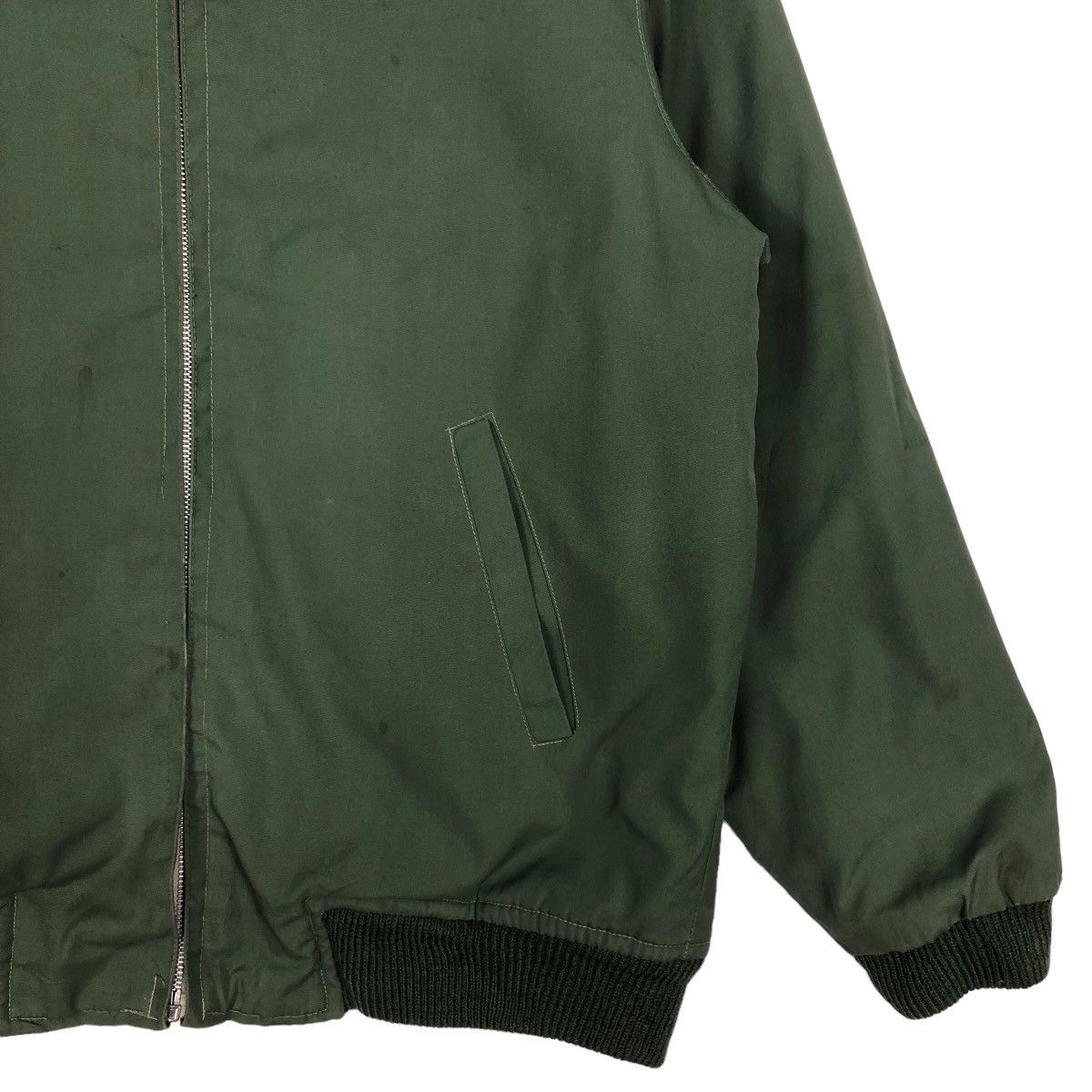 Japanese Brand 🔥Vintage Bomber Jacket Wiseman Military Design Issey Miyake Size US XL / EU 56 / 4 - 4 Thumbnail