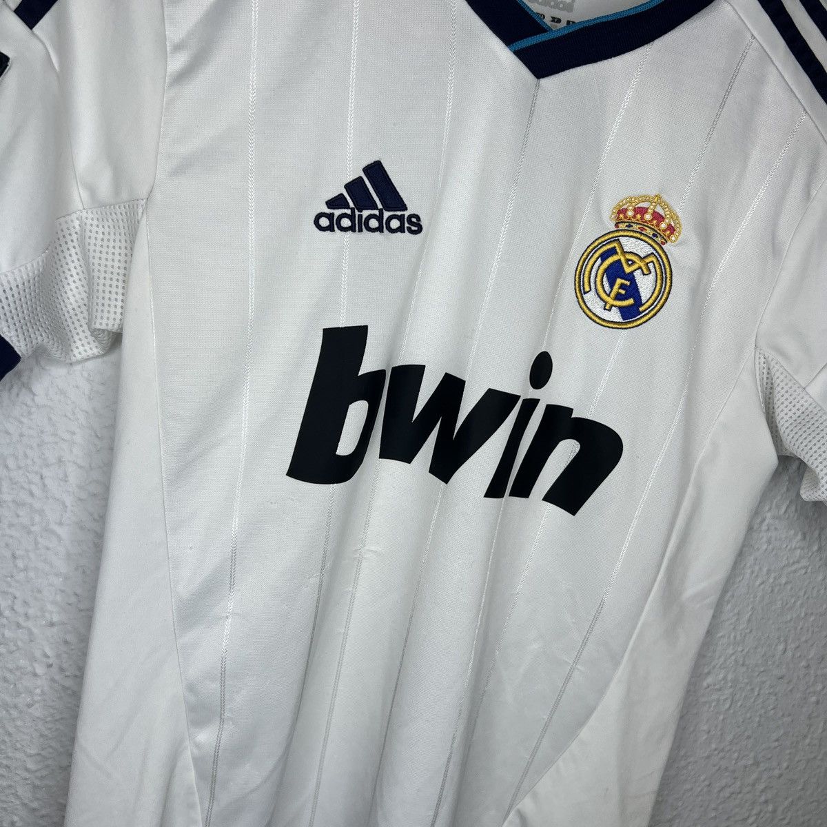 Adidas Adidas Real Madrid Jersey Tshirt Tee Home Kit Ronaldo 7 Size US S / EU 44-46 / 1 - 5 Thumbnail