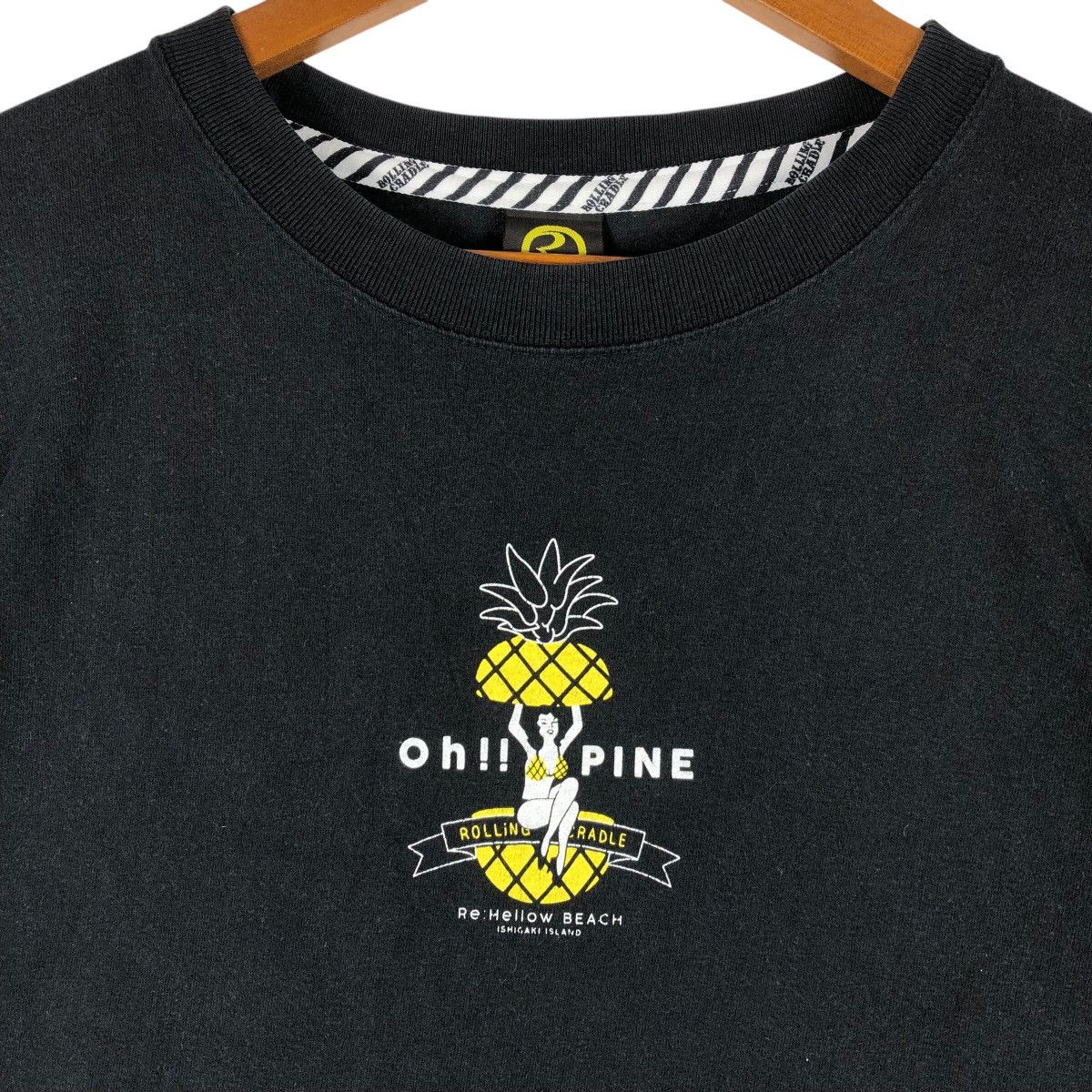 Vintage ROLLING CRADLE Japan Ishigaki Island T-Shirt Size US XXL / EU 58 / 5 - 4 Thumbnail