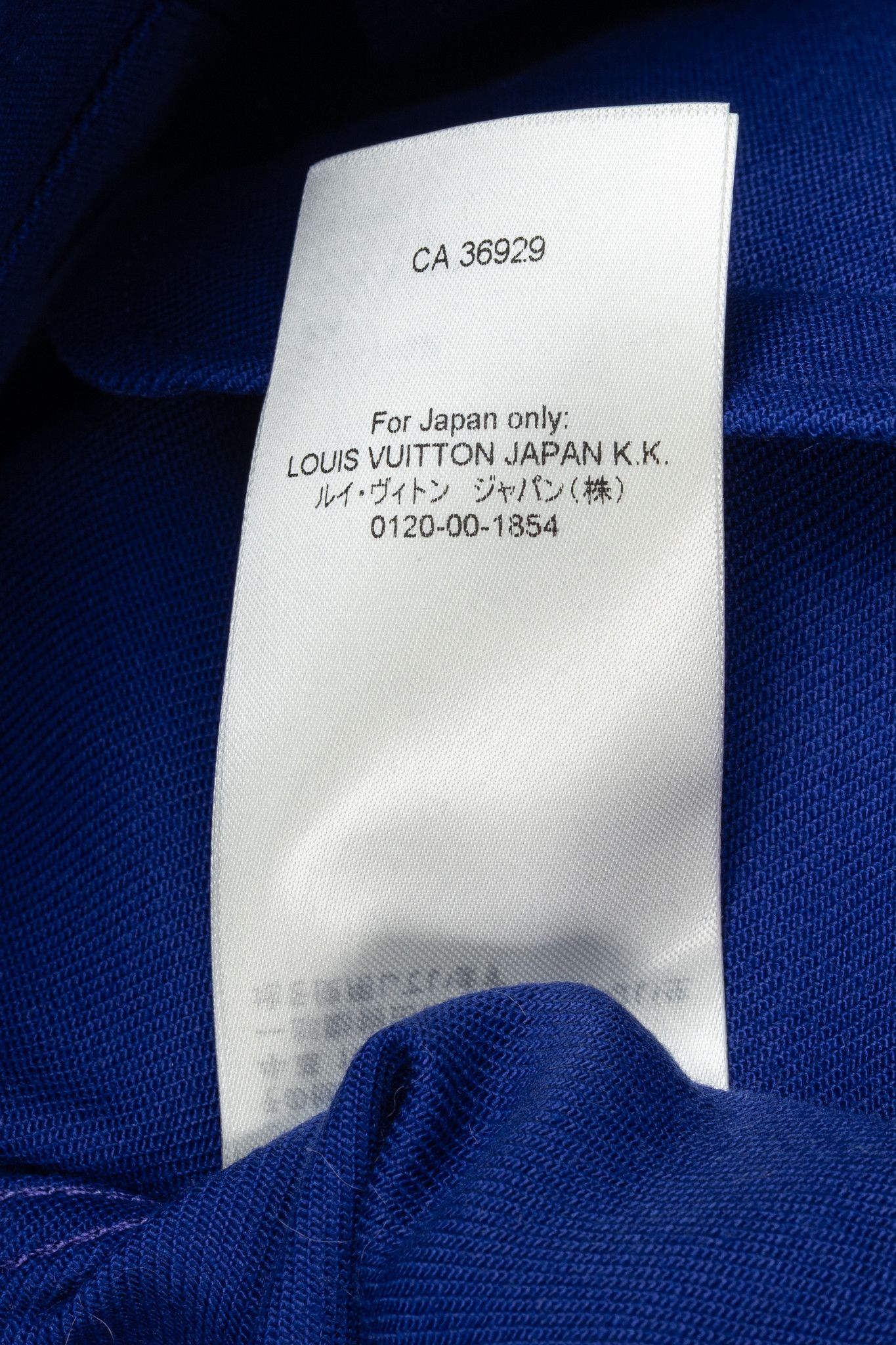 Louis Vuitton Louis Vuitton Staples Edition DNA Denim Cobalt Blue Jacket Size US XS / EU 42 / 0 - 18 Thumbnail